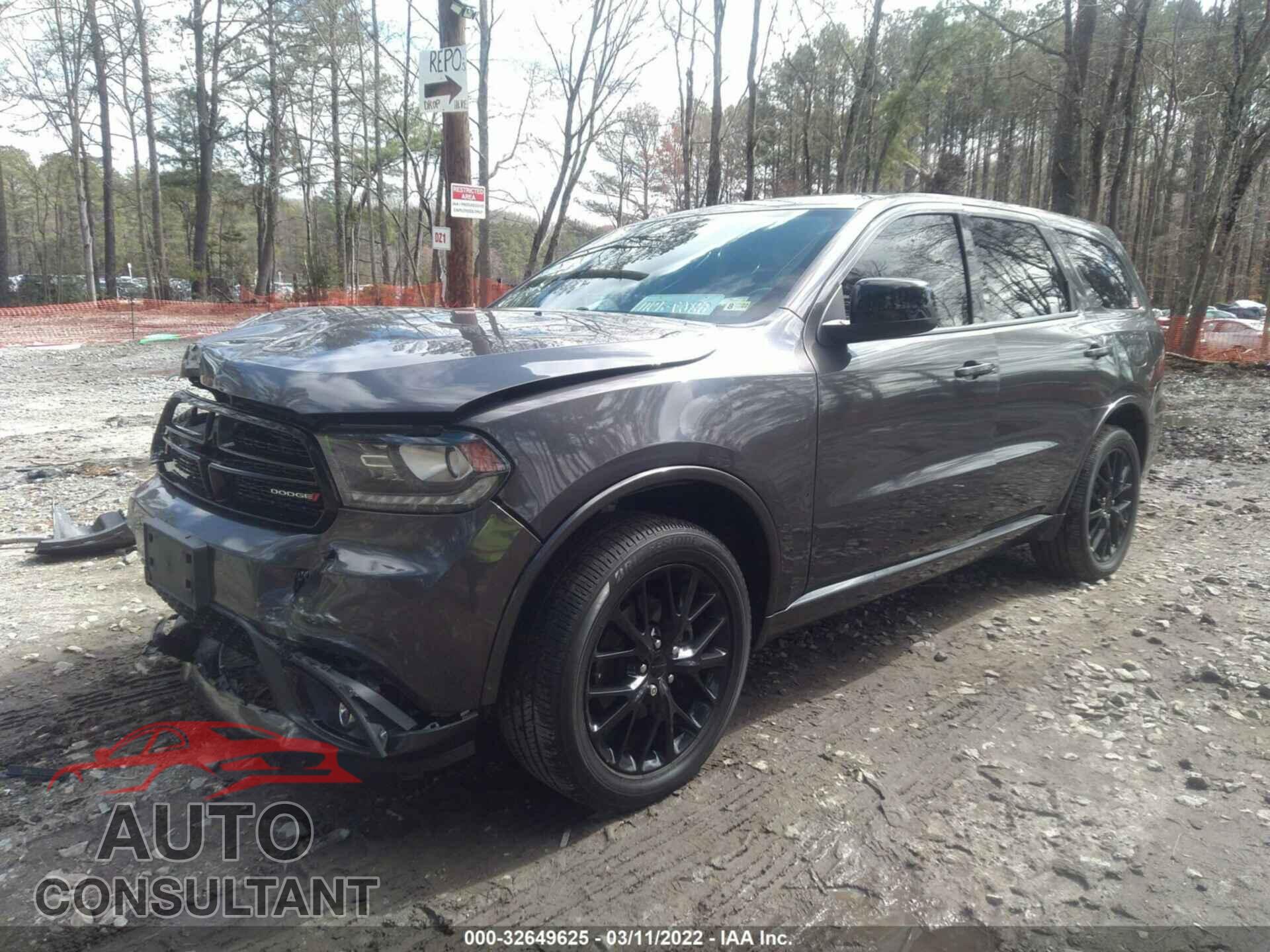DODGE DURANGO 2016 - 1C4RDJAG3GC433592