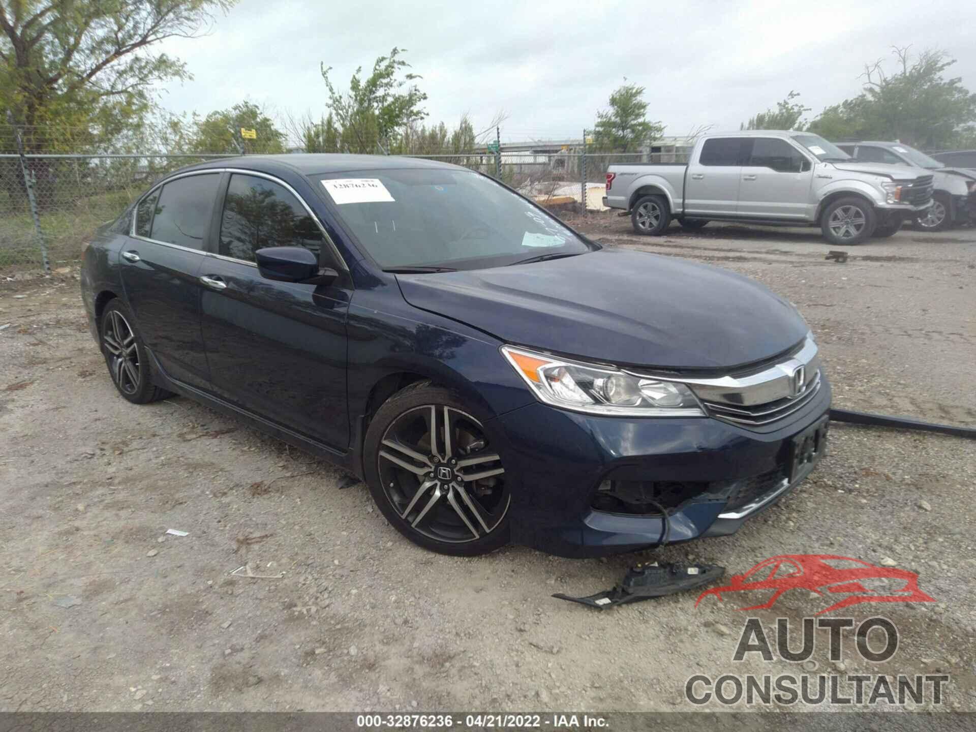 HONDA ACCORD SEDAN 2016 - 1HGCR2F54GA156839