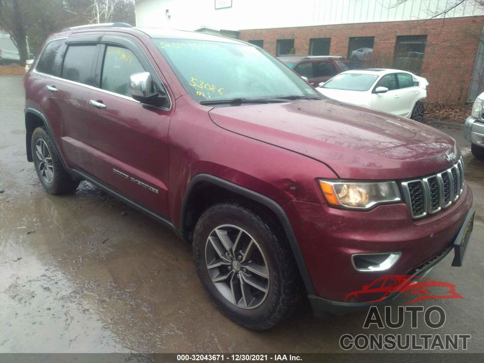 JEEP GRAND CHEROKEE 2017 - 1C4RJFBG4HC822506