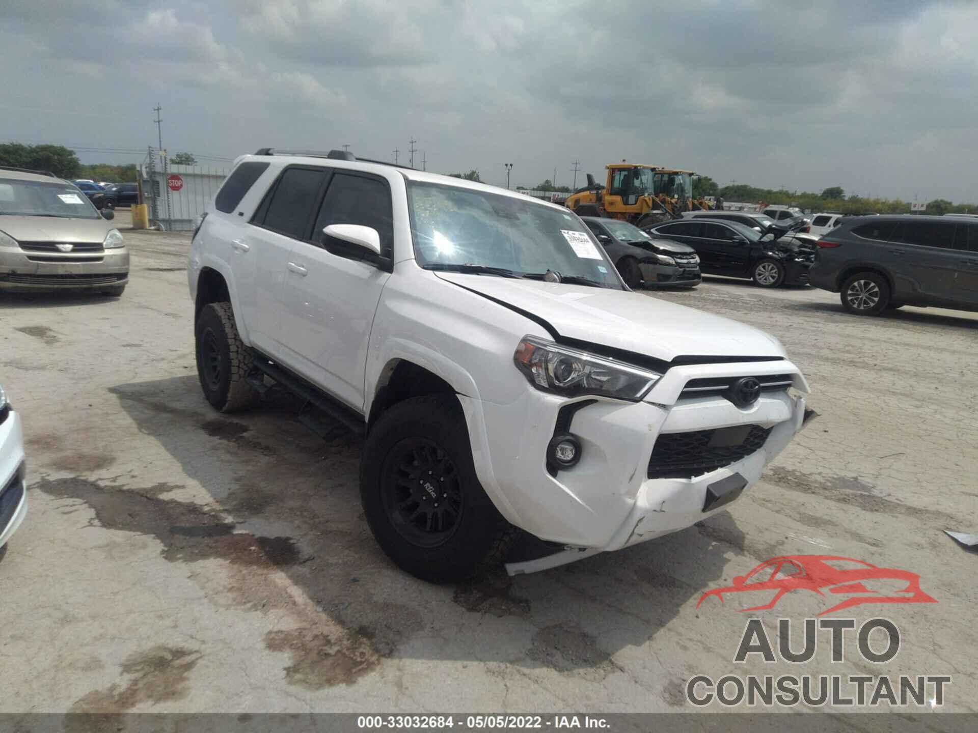 TOYOTA 4RUNNER 2022 - JTEEU5JR7N5254444