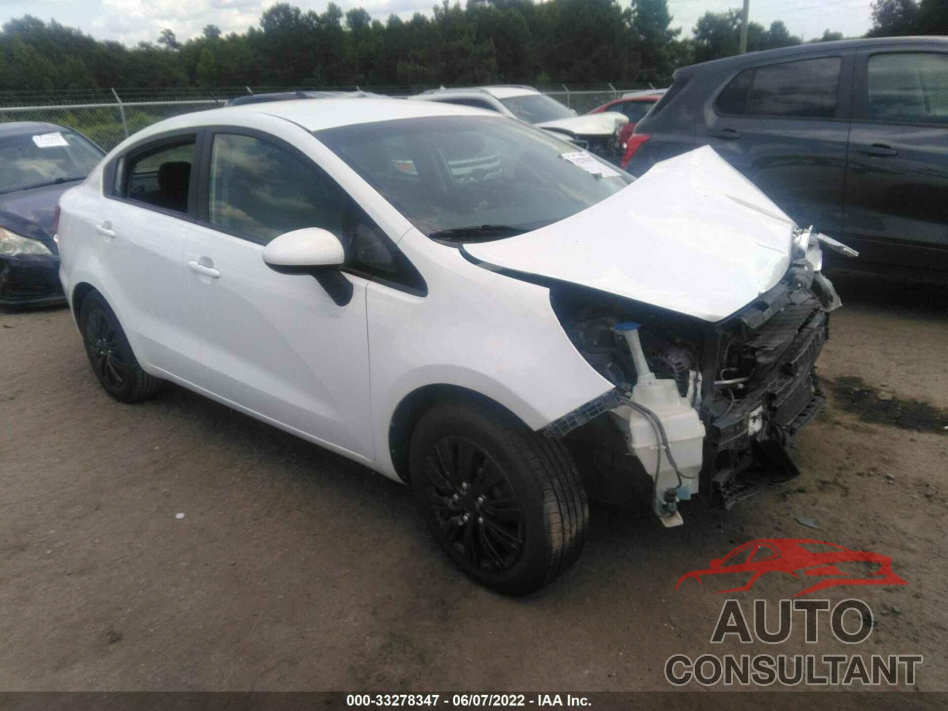 KIA RIO 2016 - KNADM4A34G6548240