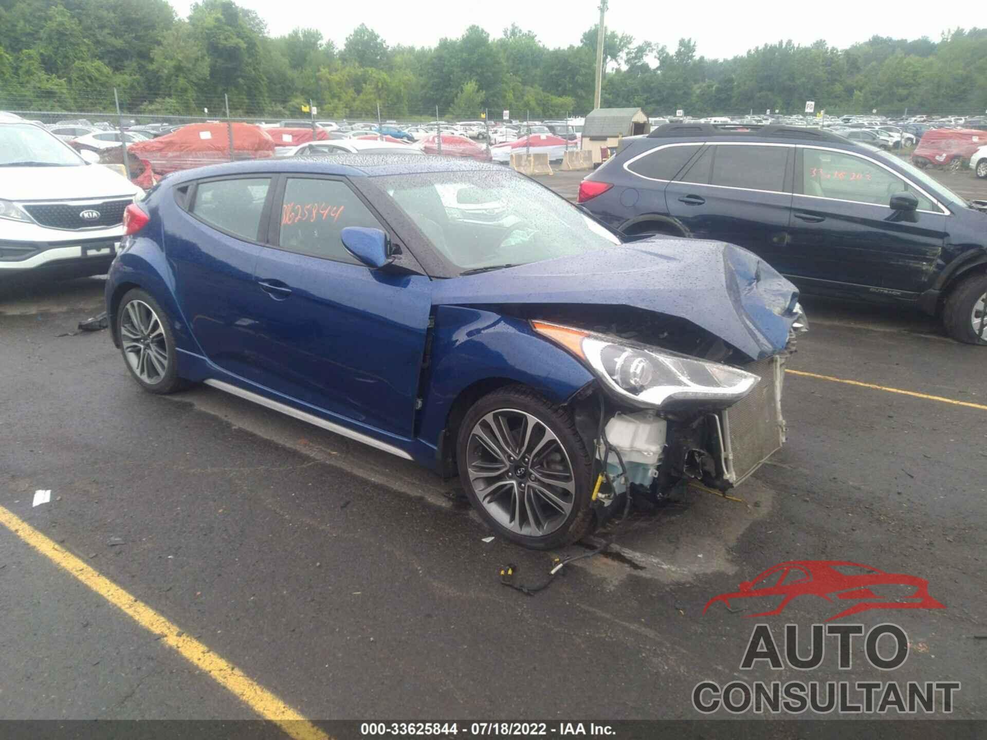 HYUNDAI VELOSTER 2016 - KMHTC6AE9GU295907