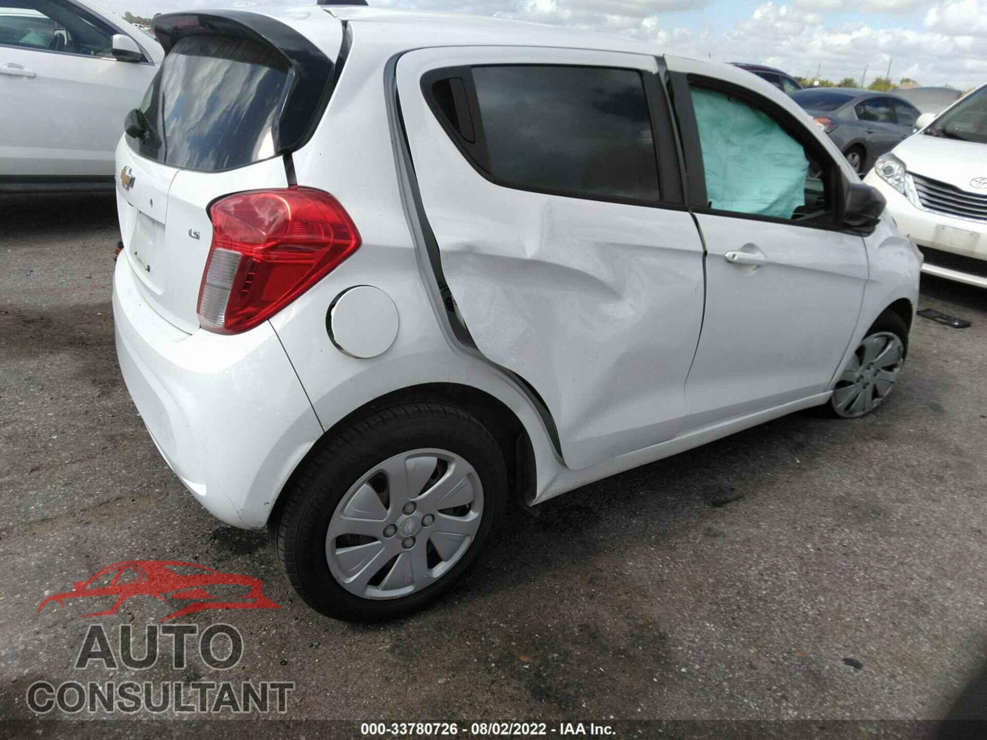 CHEVROLET SPARK 2016 - KL8CB6SA7GC622872