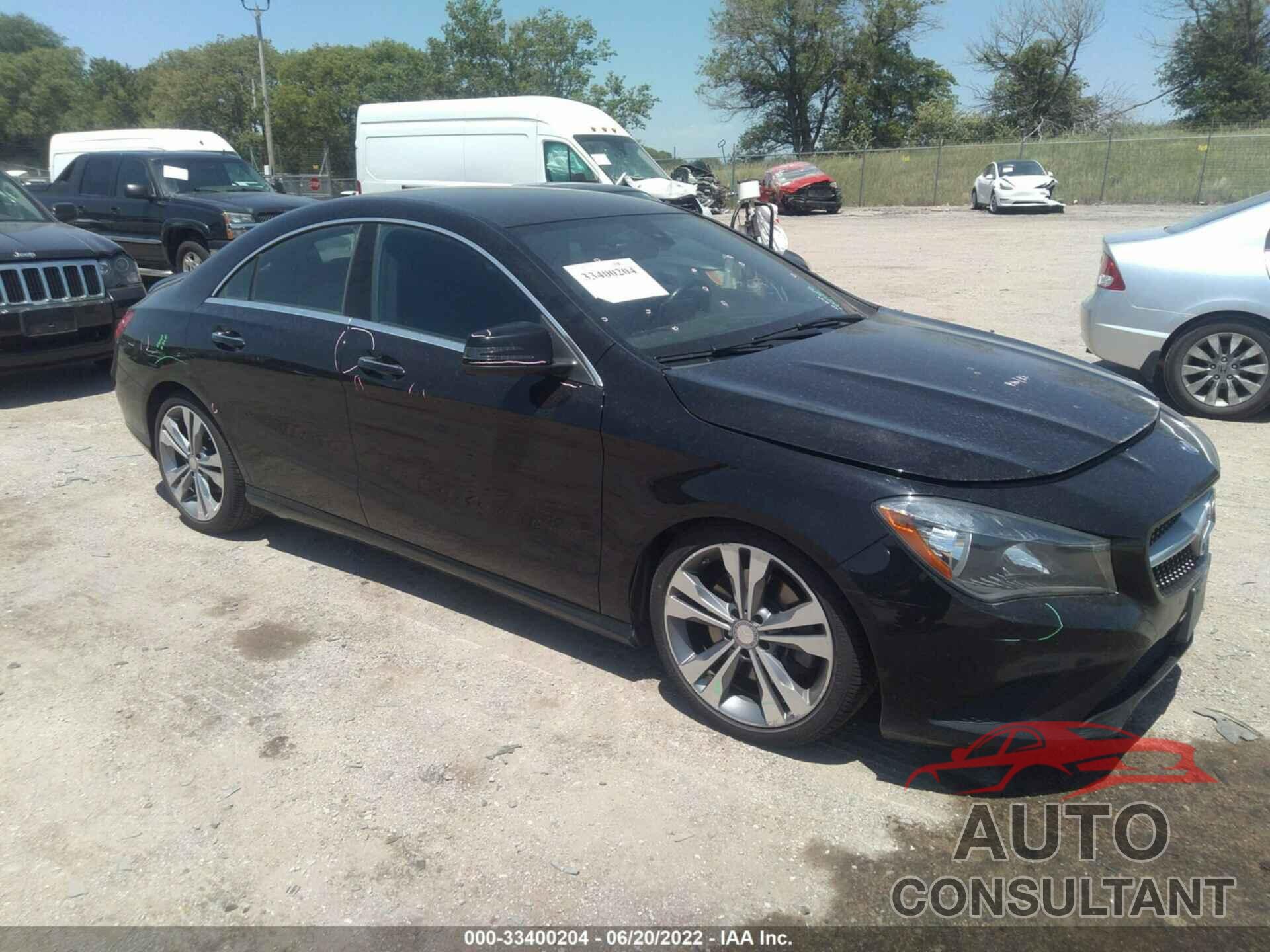 MERCEDES-BENZ CLA 2016 - WDDSJ4GB8GN291709