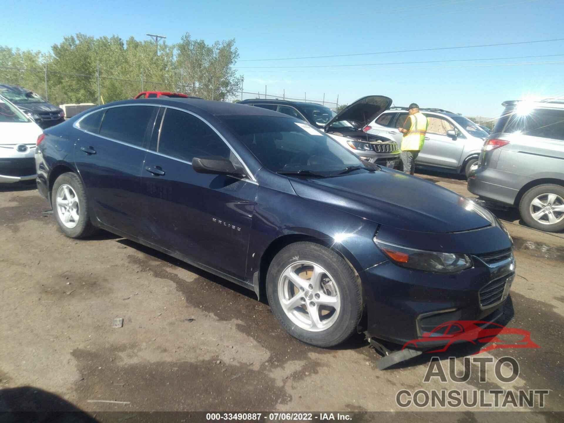 CHEVROLET MALIBU 2017 - 1G1ZB5ST2HF227083