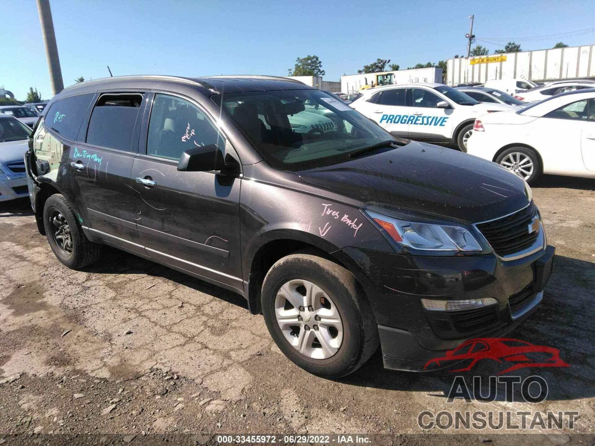 CHEVROLET TRAVERSE 2017 - 1GNKRFED8HJ246353