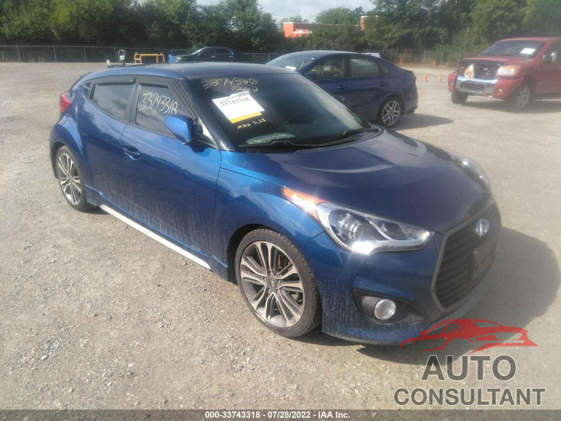 HYUNDAI VELOSTER 2016 - KMHTC6AE7GU275073