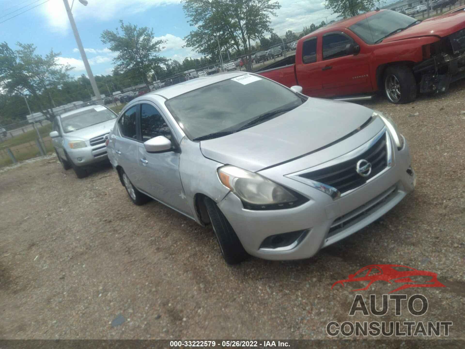 NISSAN VERSA 2016 - 3N1CN7AP0GL856806