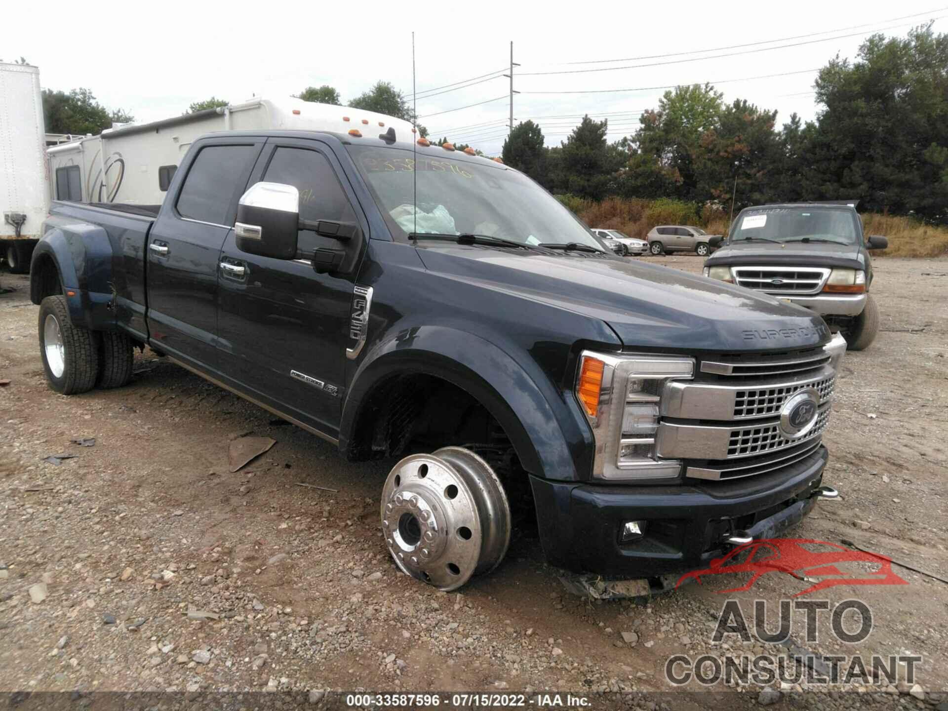 FORD SUPER DUTY F-450 DRW 2019 - 1FT8W4DT3KEF36931