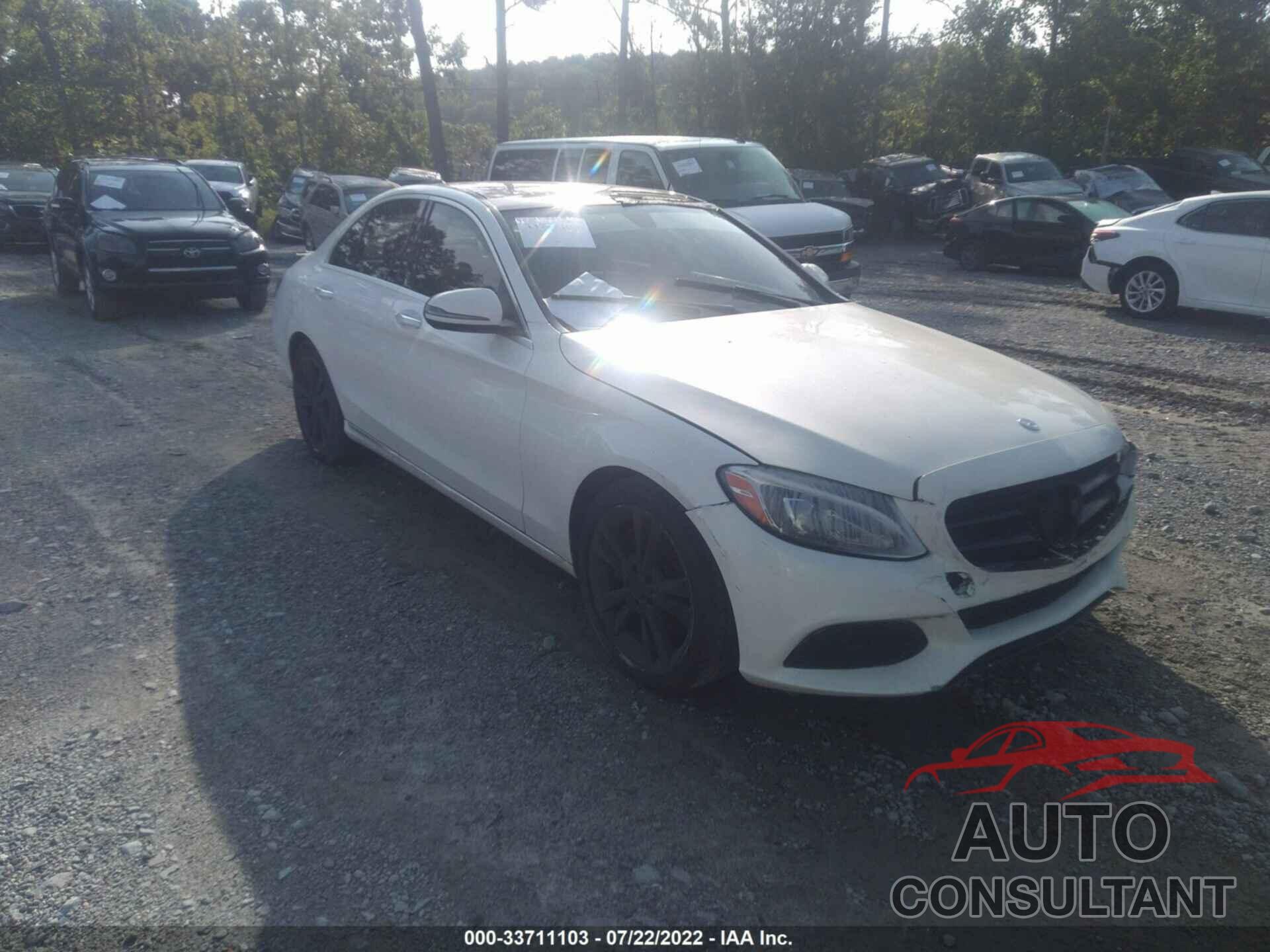 MERCEDES-BENZ C-CLASS 2016 - 55SWF4JBXGU171266