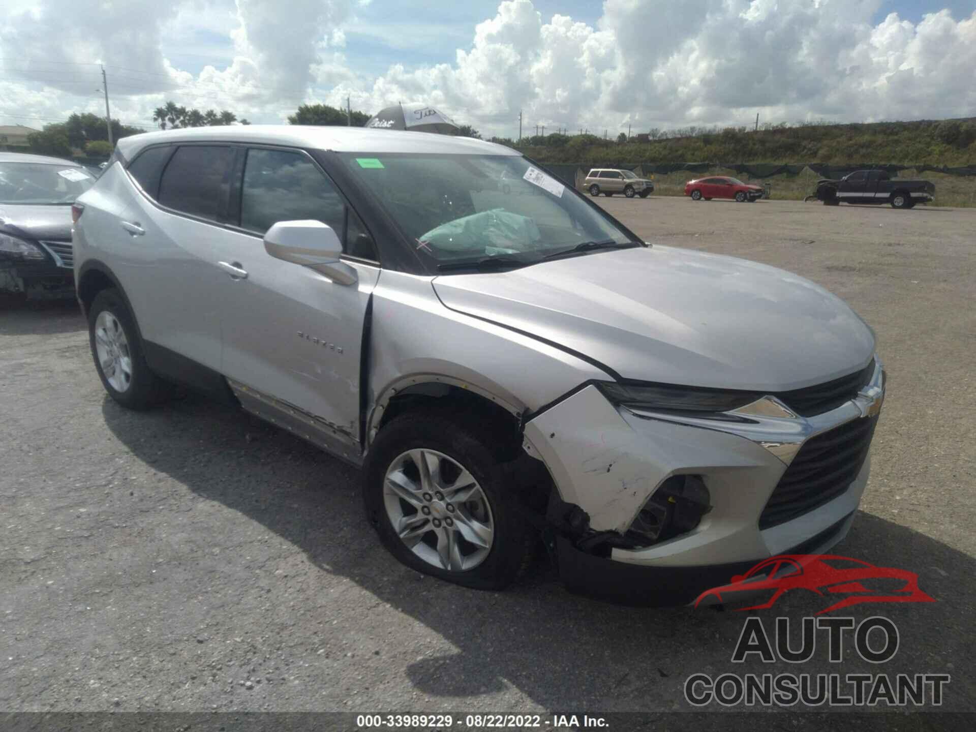 CHEVROLET BLAZER 2020 - 3GNKBBRA1LS572385