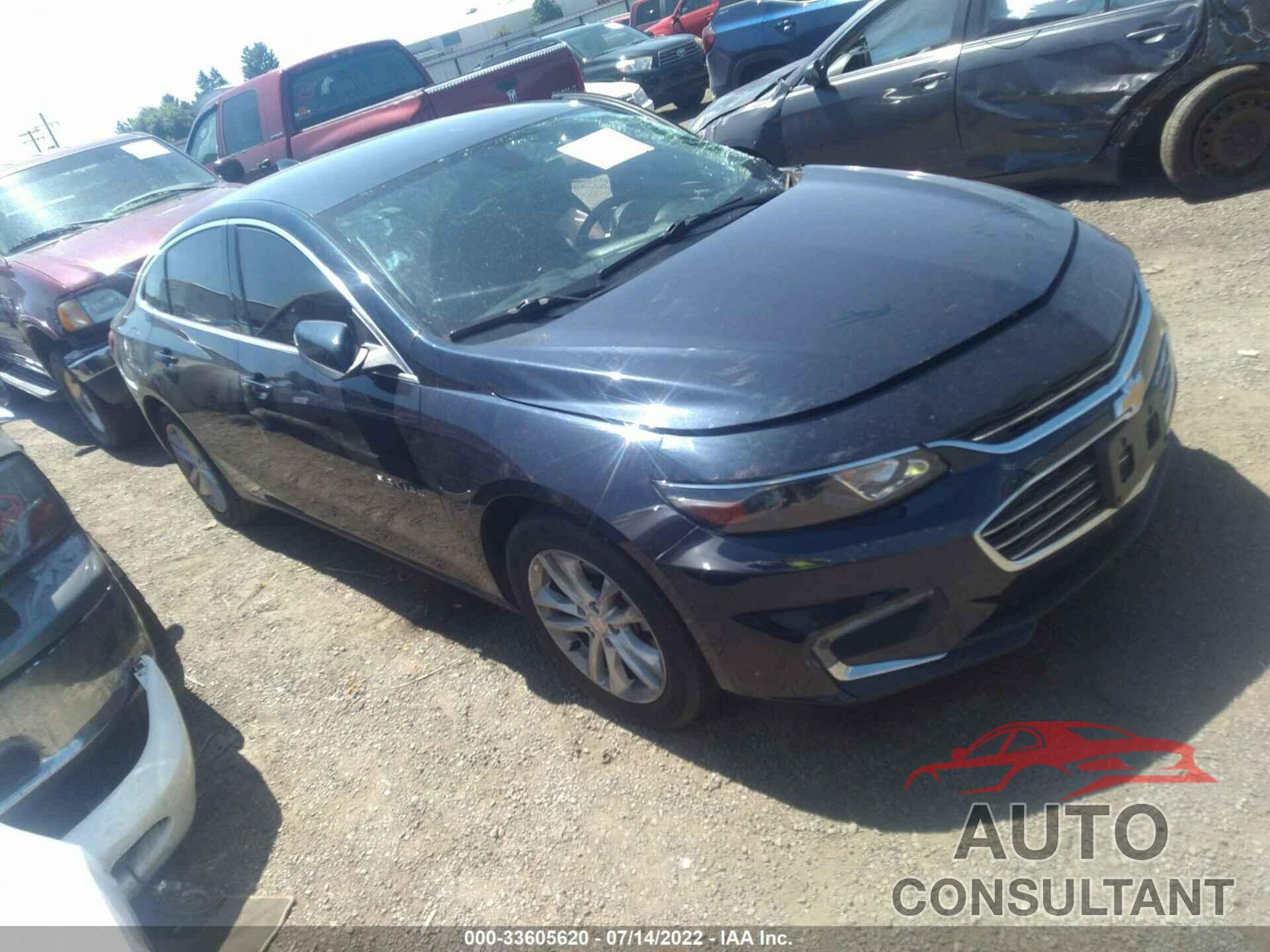 CHEVROLET MALIBU 2017 - 1G1ZE5ST7HF233419