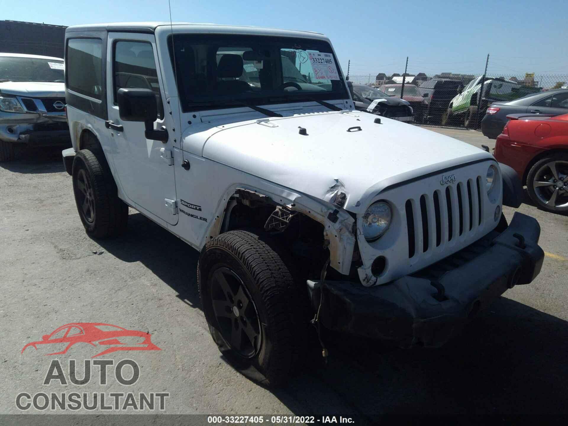 JEEP WRANGLER 2017 - 1C4GJWAG3HL677404