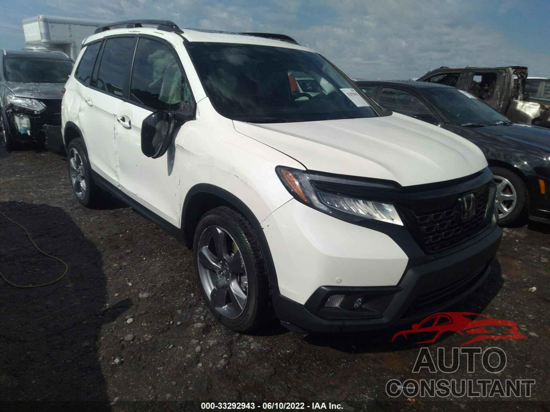 HONDA PASSPORT 2019 - 5FNYF7H94KB003744