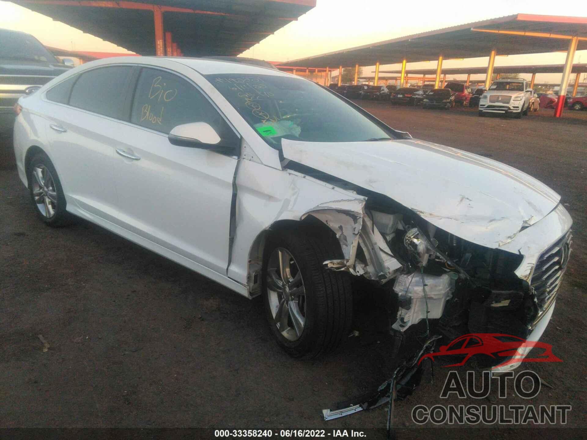 HYUNDAI SONATA 2018 - 5NPE34AF6JH607581