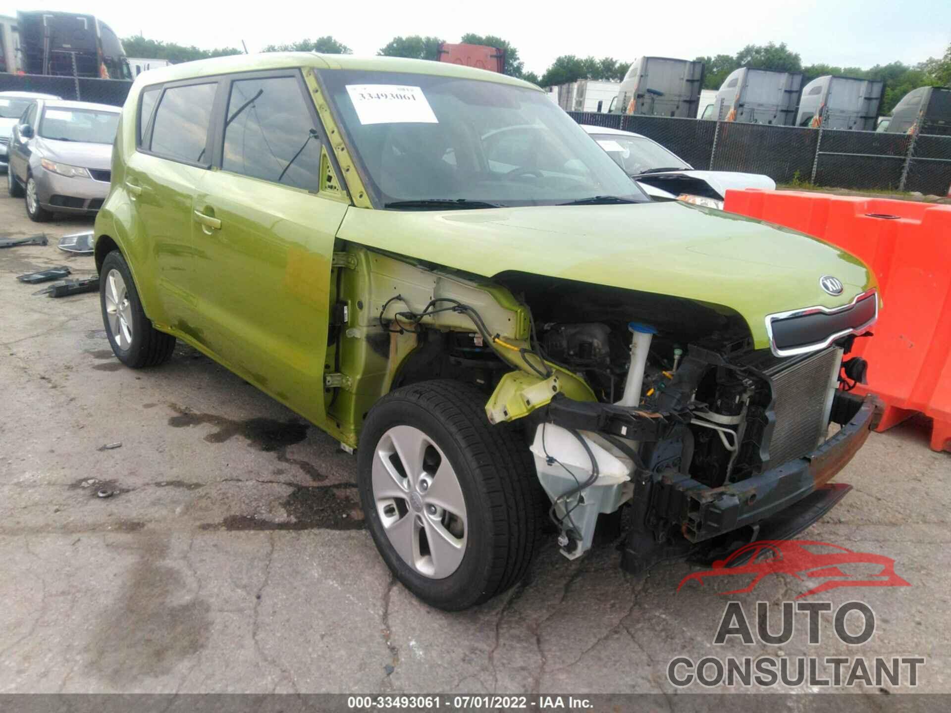 KIA SOUL 2016 - KNDJN2A26G7833112