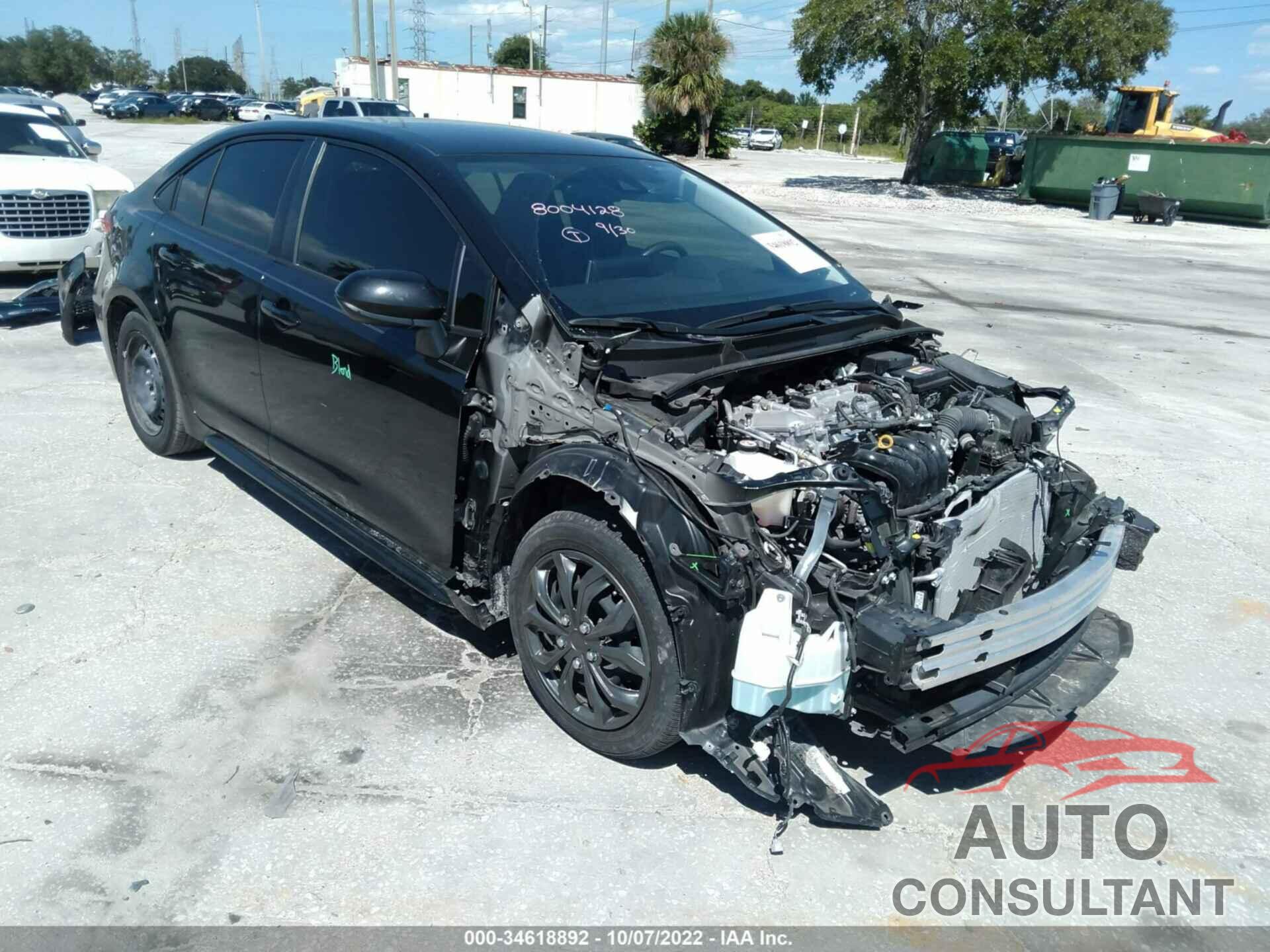 TOYOTA COROLLA 2021 - JTDEPMAE5MJ126485
