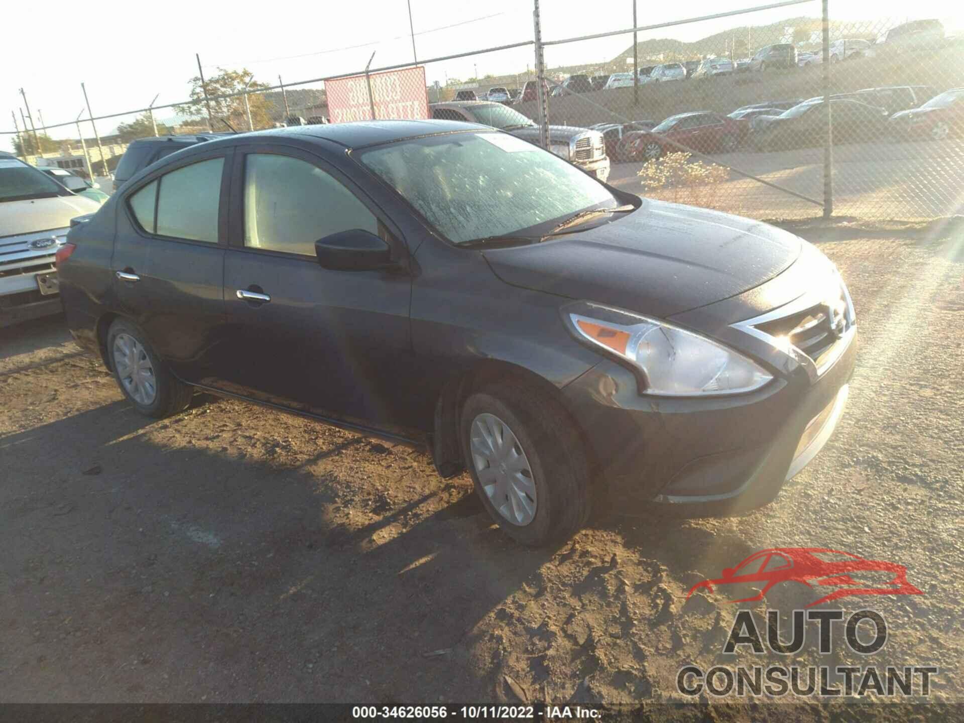 NISSAN VERSA 2016 - 3N1CN7AP8GL912989