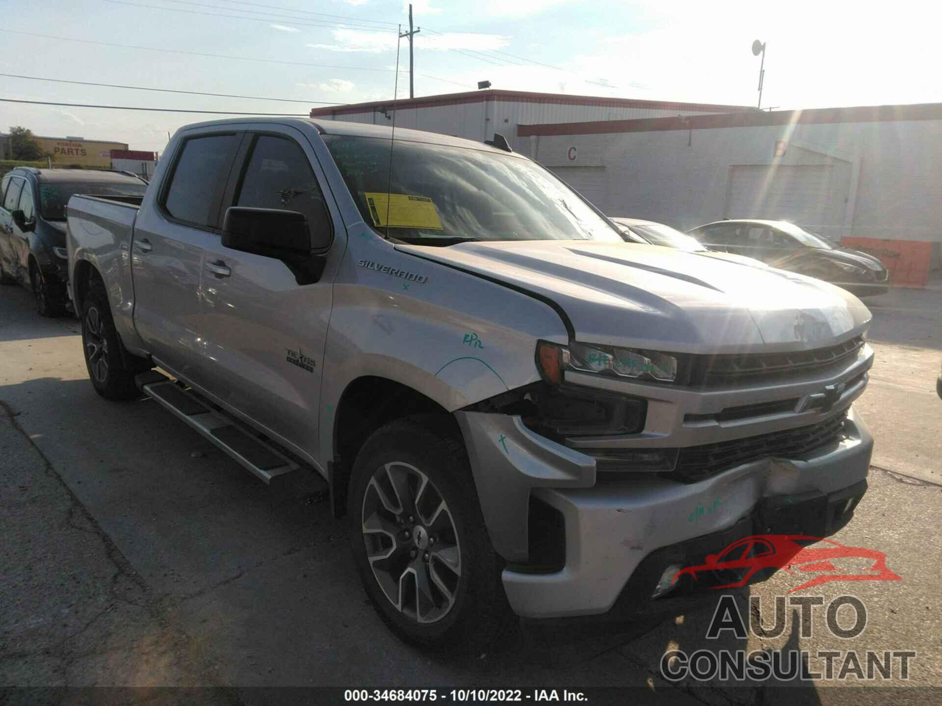 CHEVROLET SILVERADO 1500 2020 - 3GCPWDED1LG216858