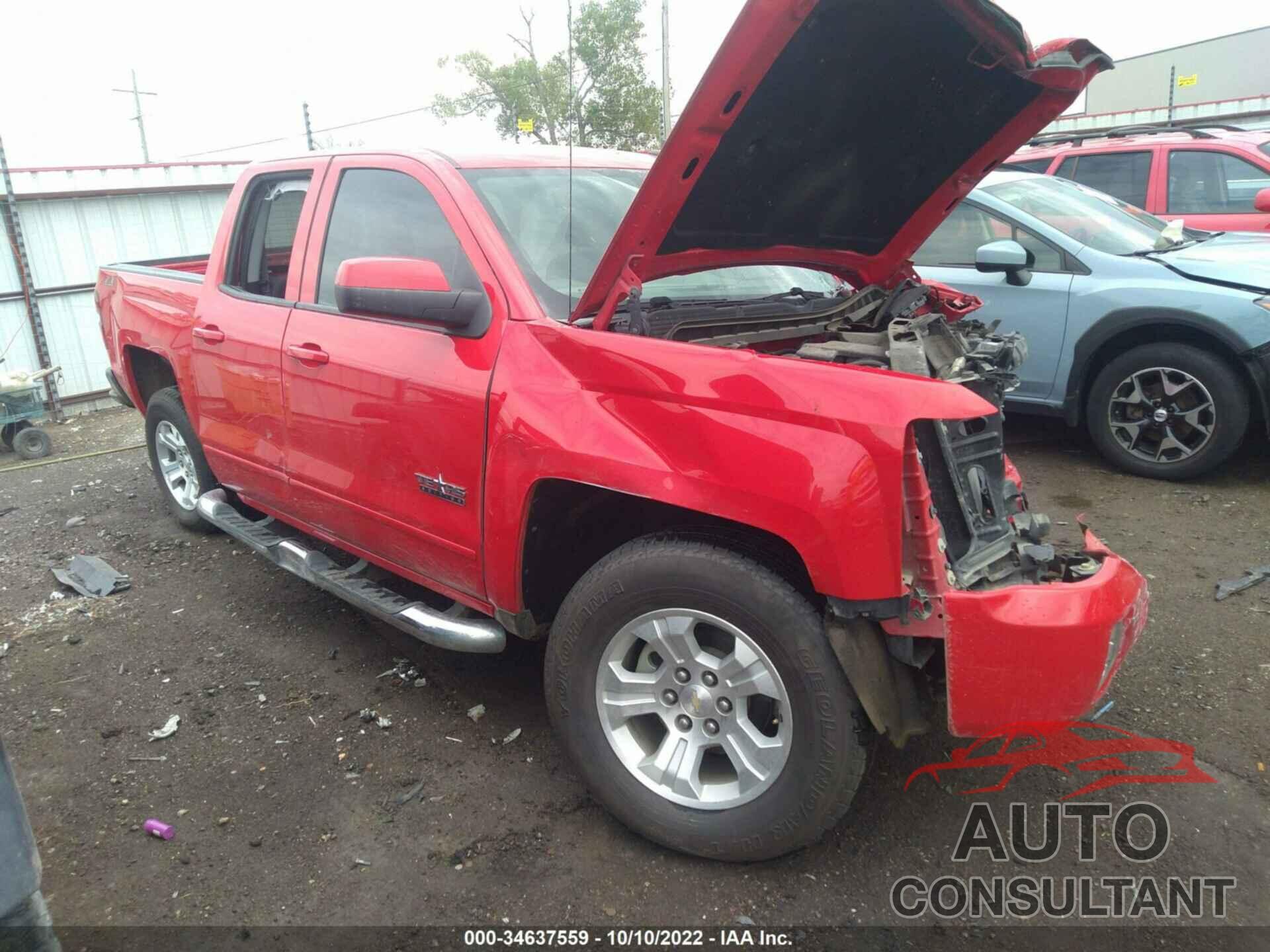 CHEVROLET SILVERADO 1500 2018 - 1GCVKREC4JZ178465