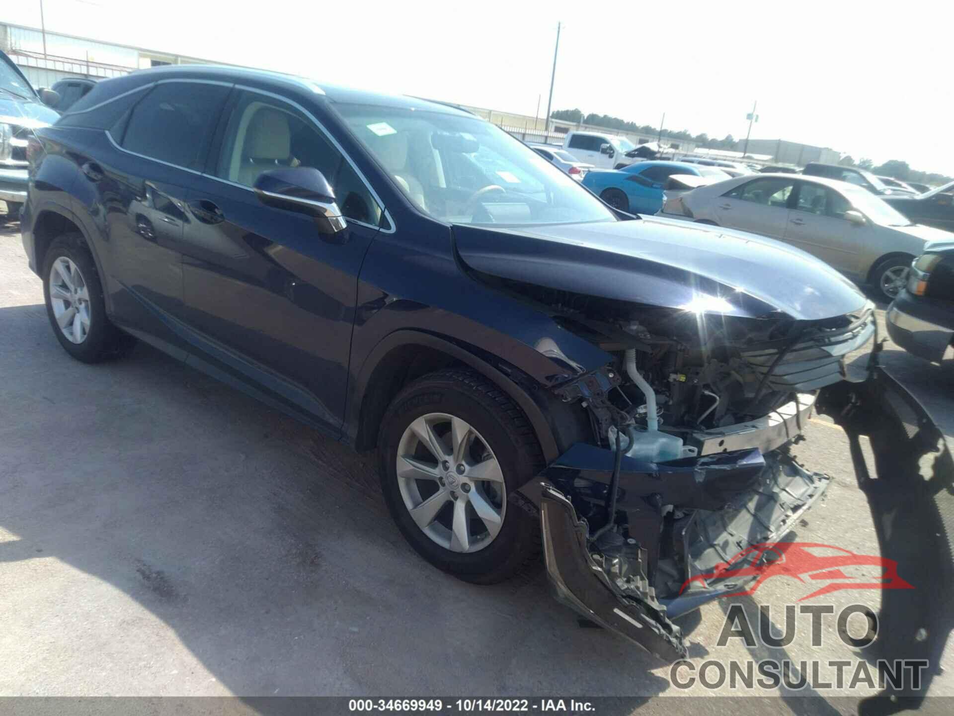 LEXUS RX 350 2016 - 2T2ZZMCA5GC026646