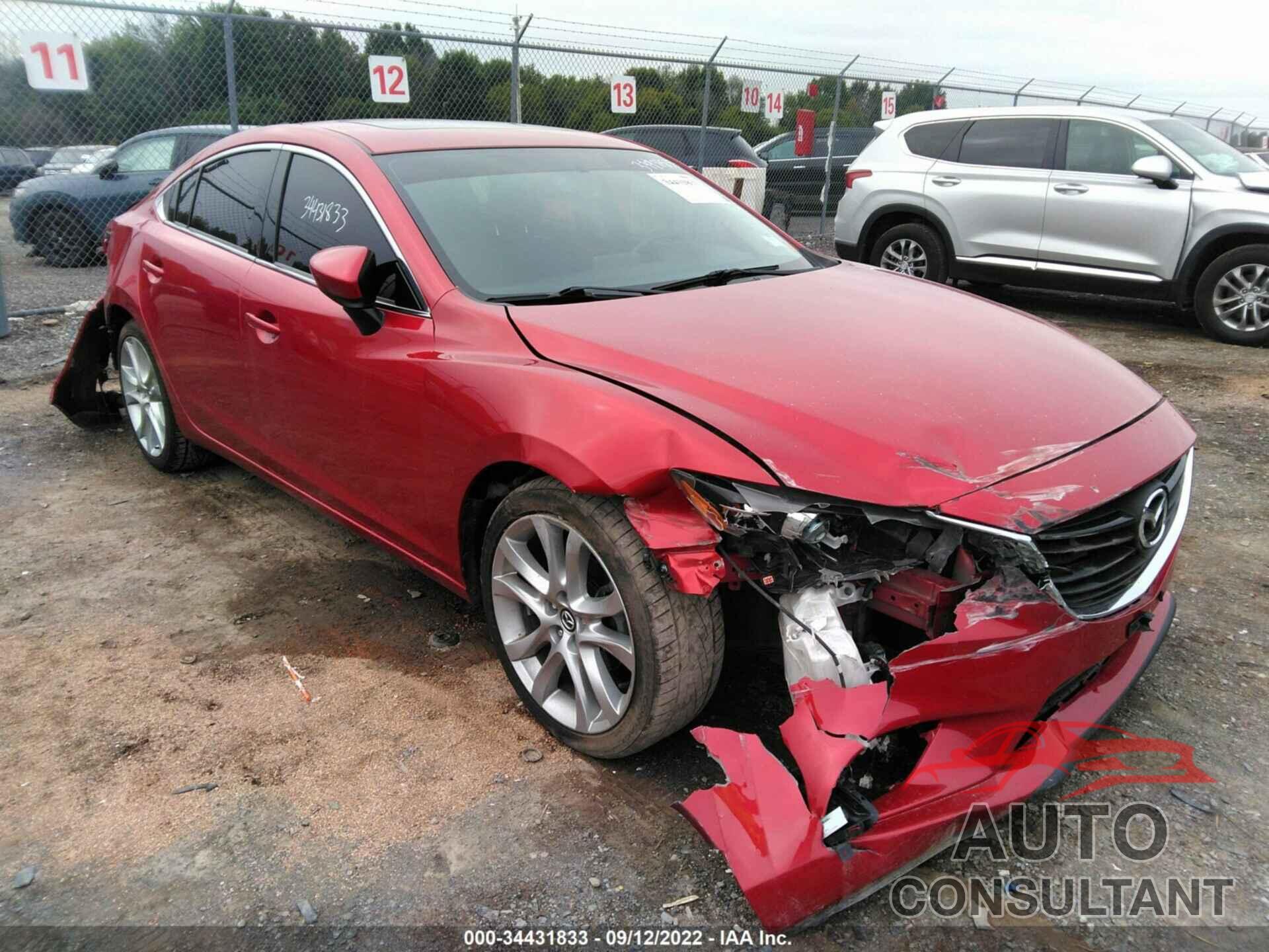 MAZDA MAZDA6 2016 - JM1GJ1V50G1477523