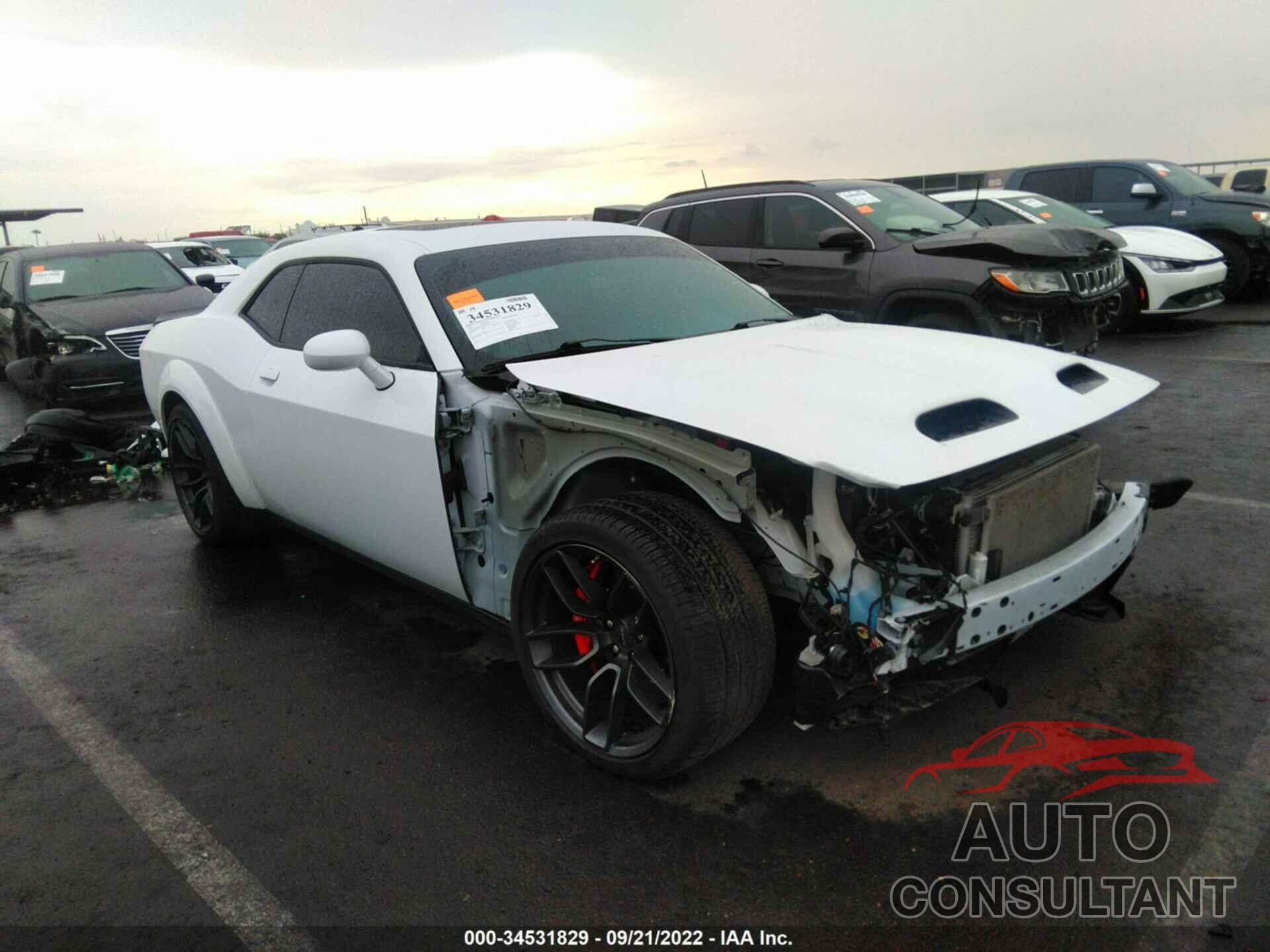 DODGE CHALLENGER 2021 - 2C3CDZC92MH615123