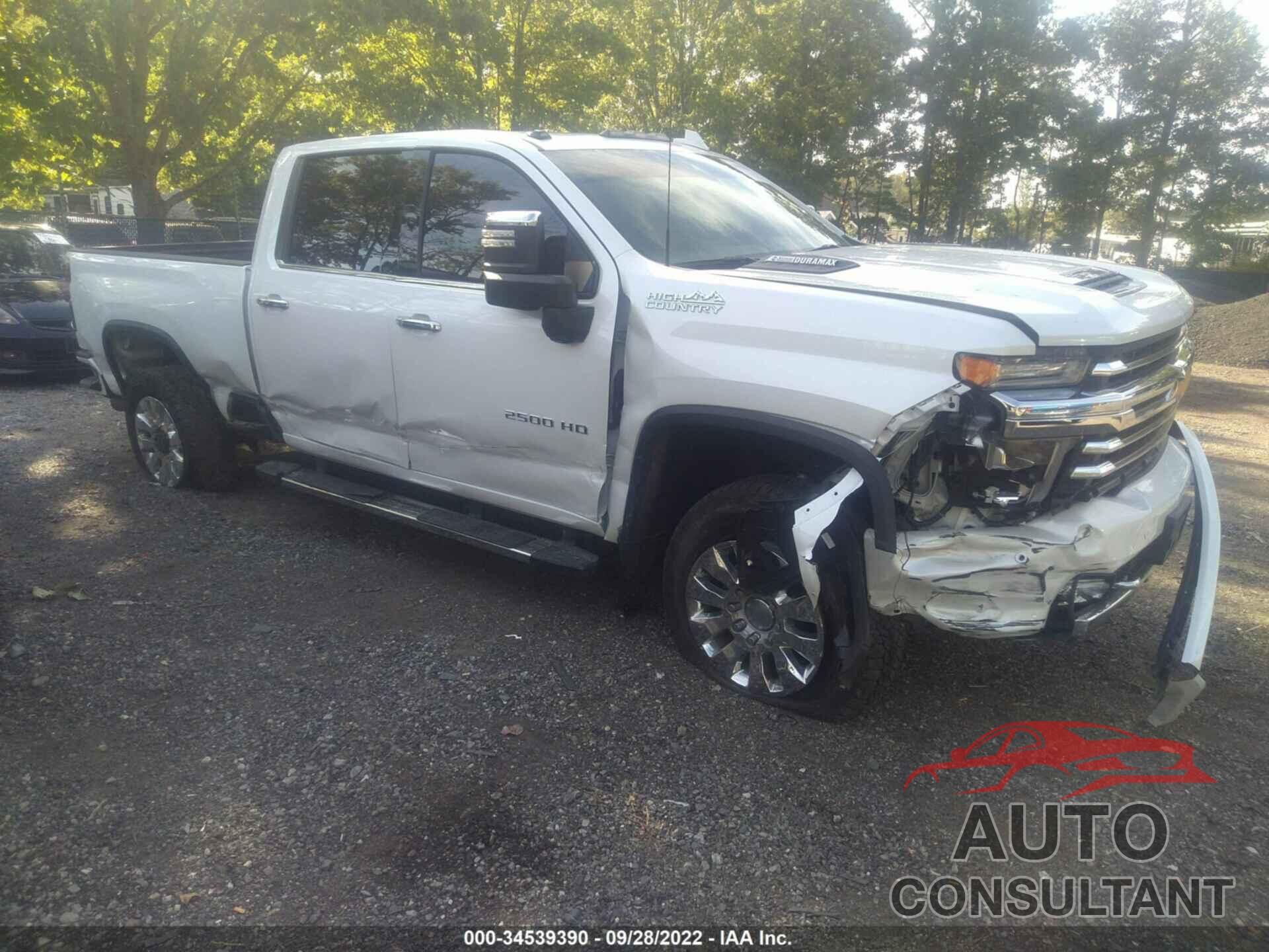 CHEVROLET SILVERADO 2500HD 2022 - 1GC4YREY3NF278375