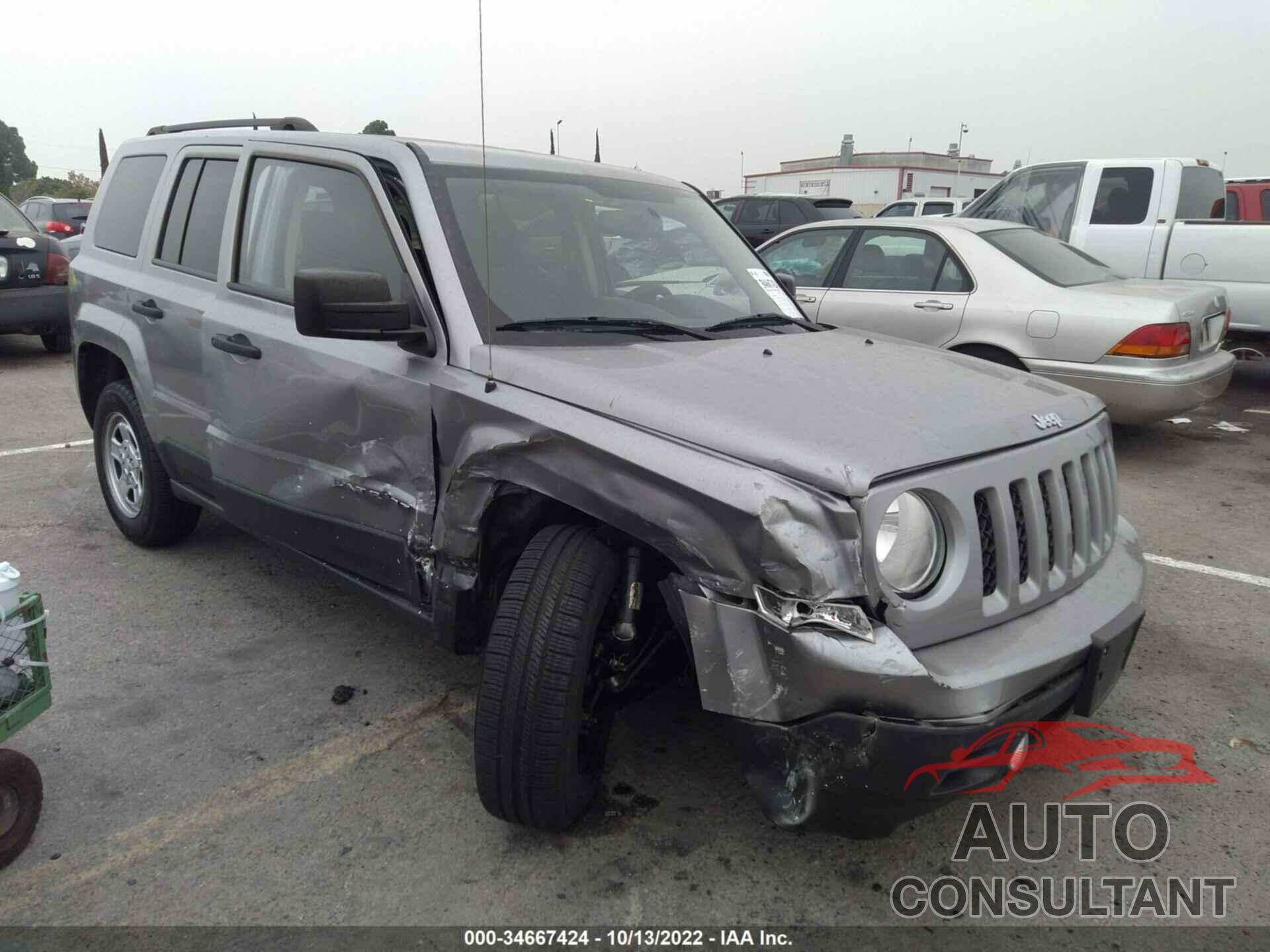 JEEP PATRIOT 2016 - 1C4NJPBB3GD808128