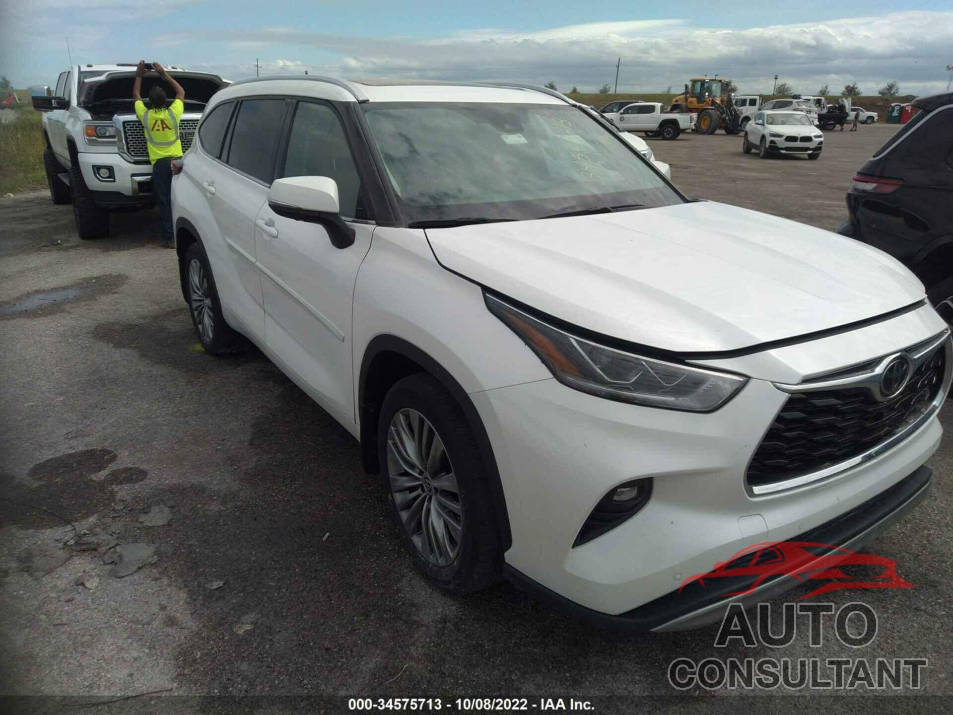 TOYOTA HIGHLANDER 2020 - 5TDFZRBH1LS053136
