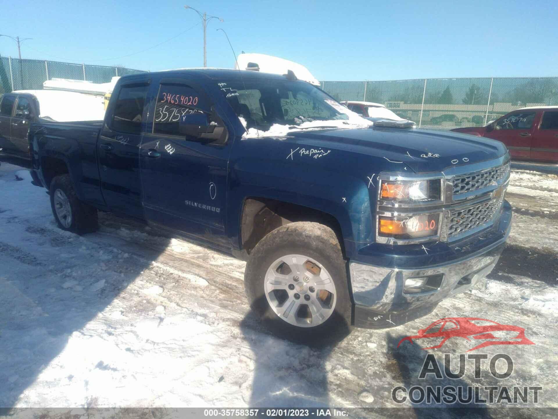 CHEVROLET SILVERADO 1500 2015 - 1GCVKREC0FZ280840