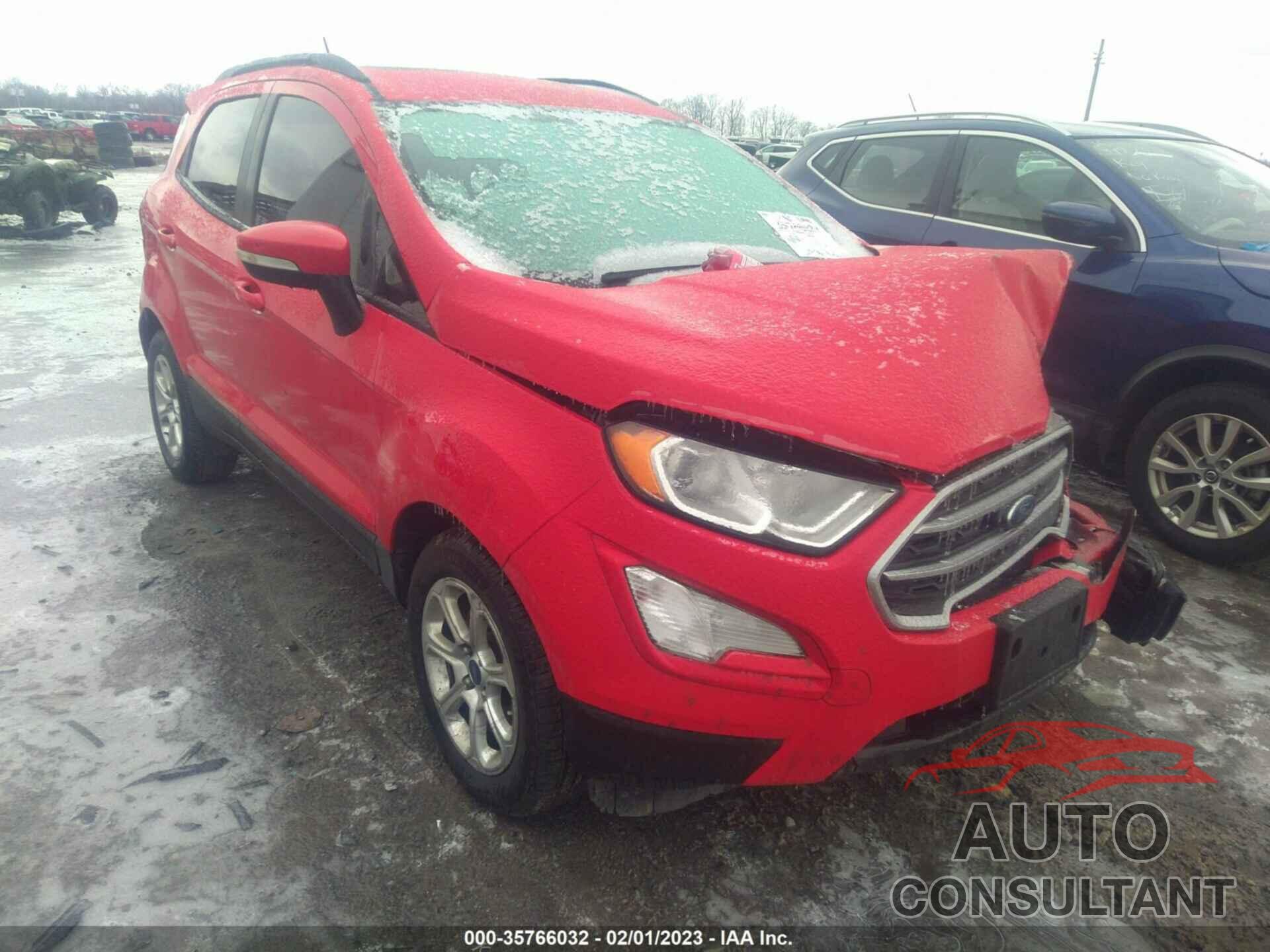 FORD ECOSPORT 2018 - MAJ3P1TE4JC222164