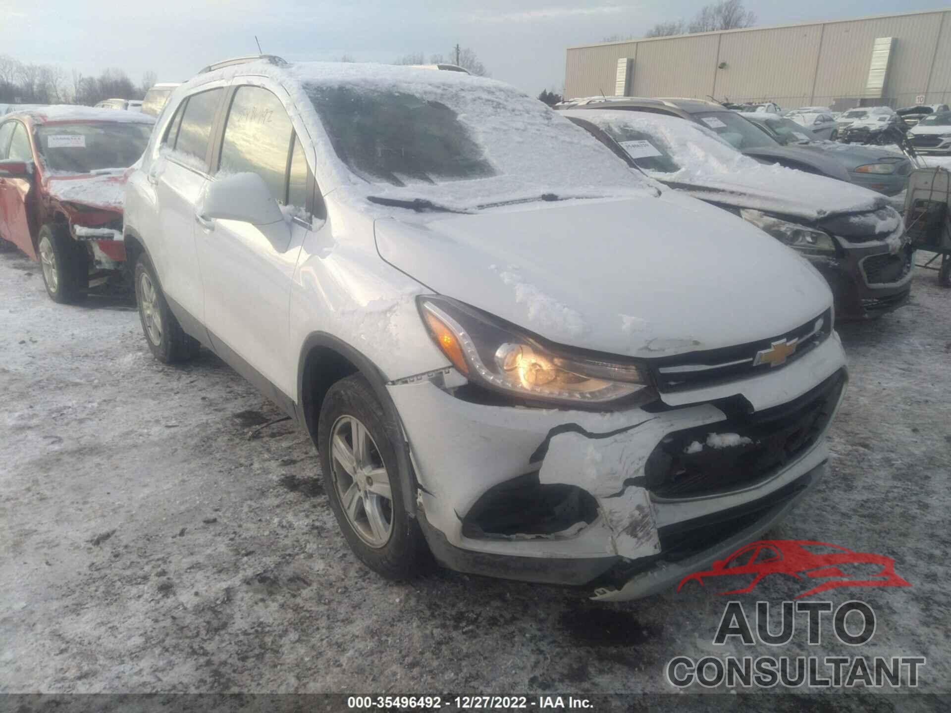 CHEVROLET TRAX 2019 - KL7CJPSBXKB836310