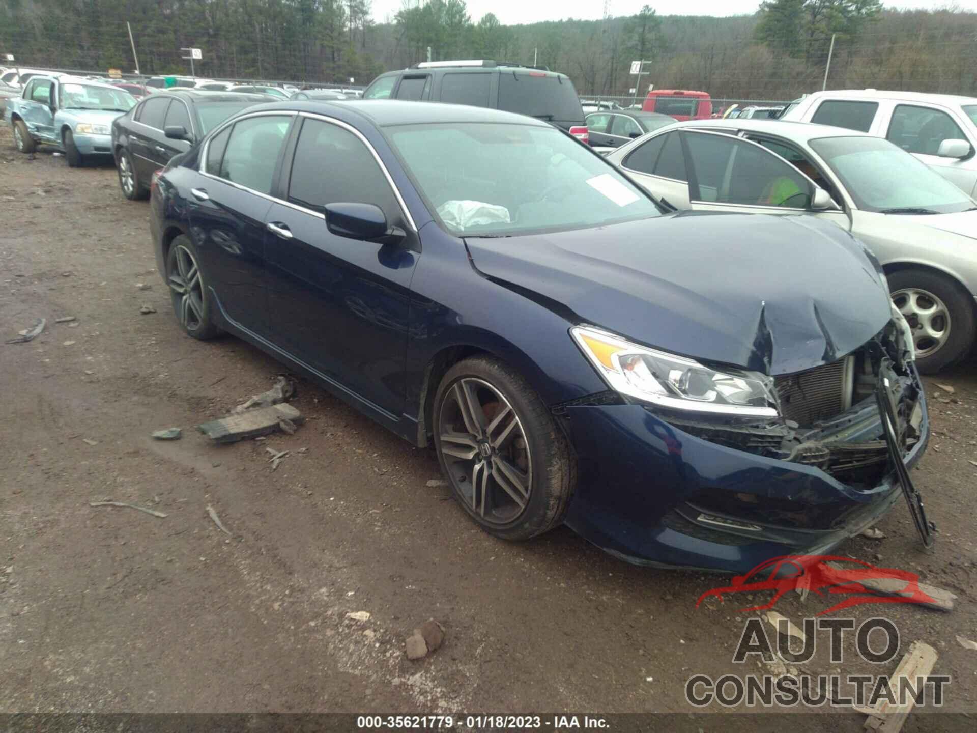 HONDA ACCORD SEDAN 2017 - 1HGCR2F10HA141138