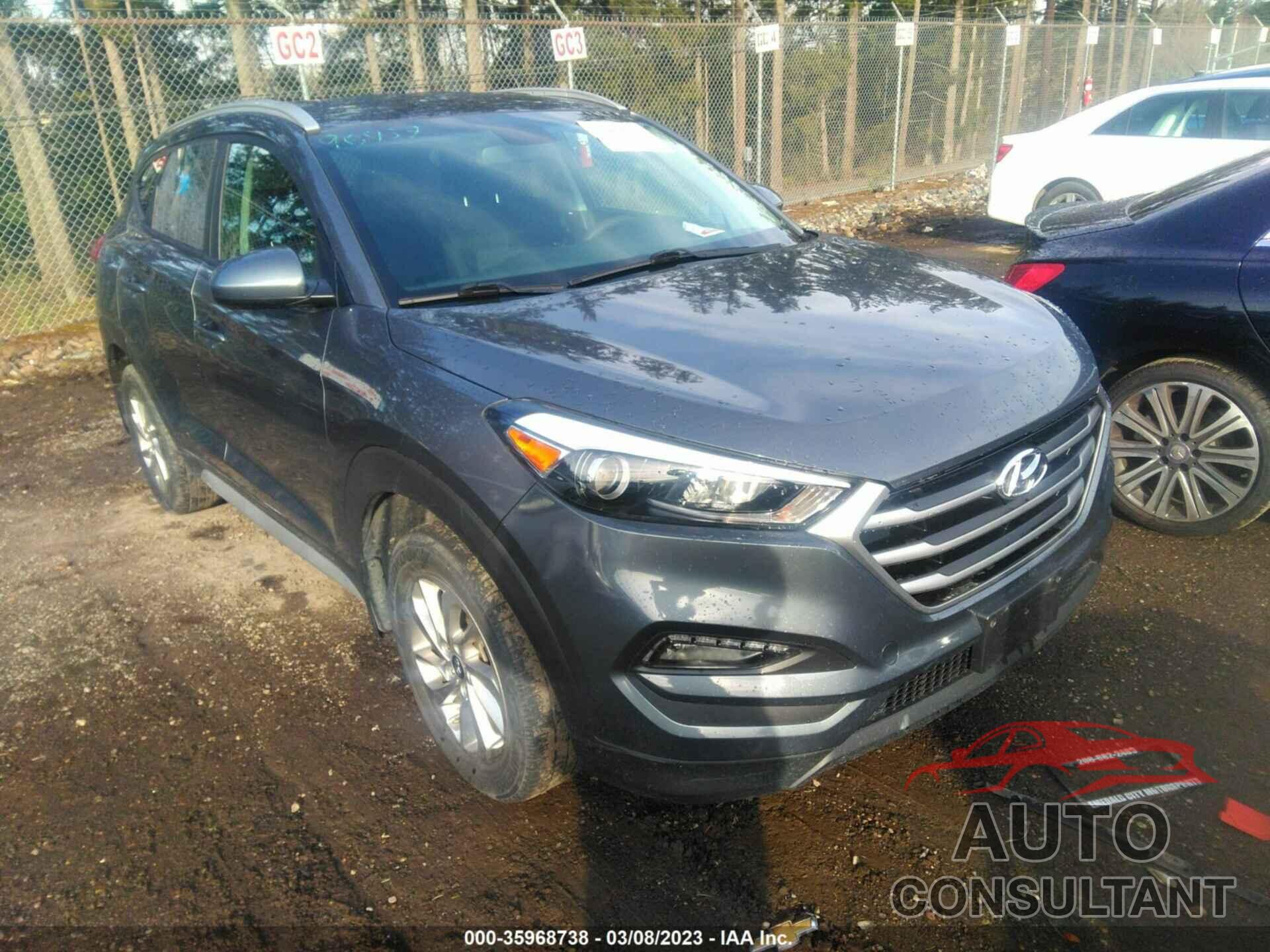 HYUNDAI TUCSON 2017 - KM8J3CA40HU562978