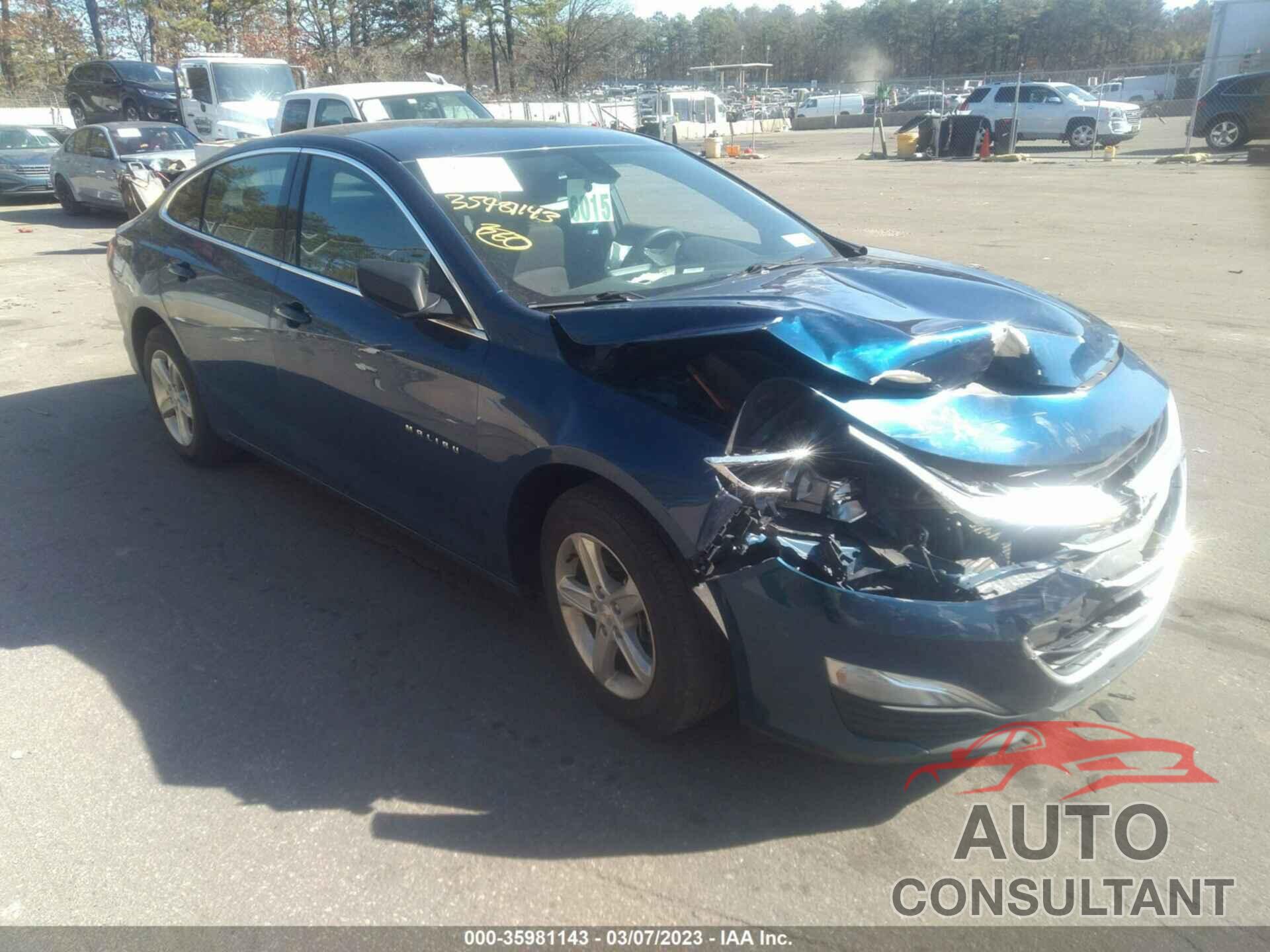 CHEVROLET MALIBU 2019 - 1G1ZC5ST4KF214842