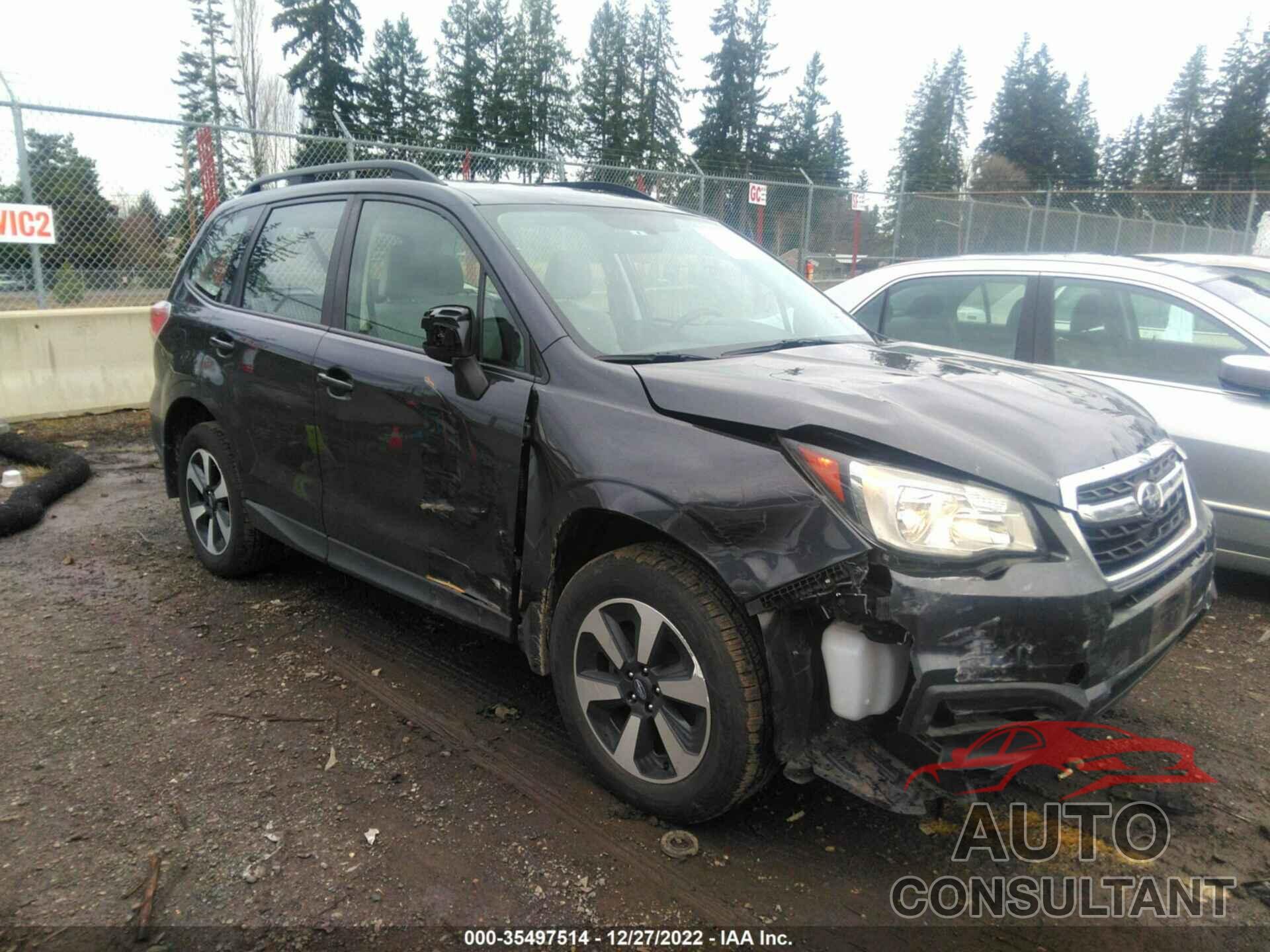 SUBARU FORESTER 2018 - JF2SJABC1JH578759