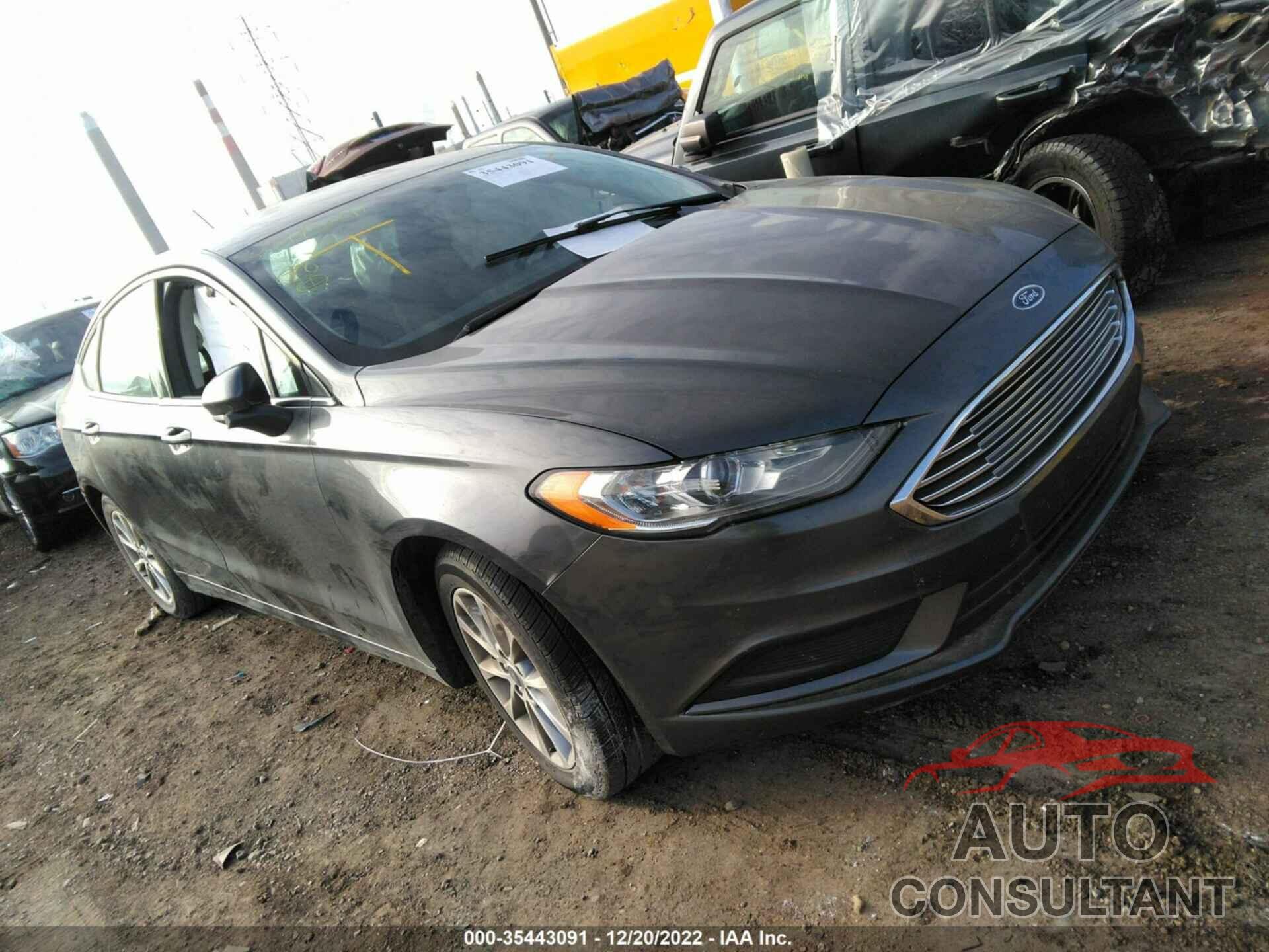 FORD FUSION 2017 - 3FA6P0H72HR168277