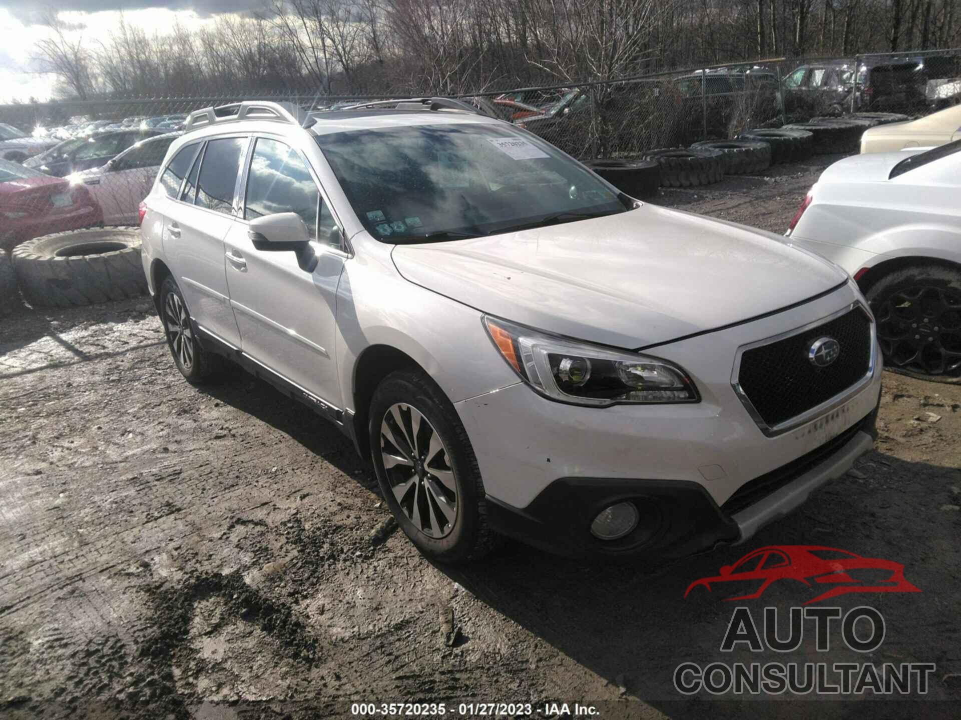 SUBARU OUTBACK 2017 - 4S4BSENC7H3343204