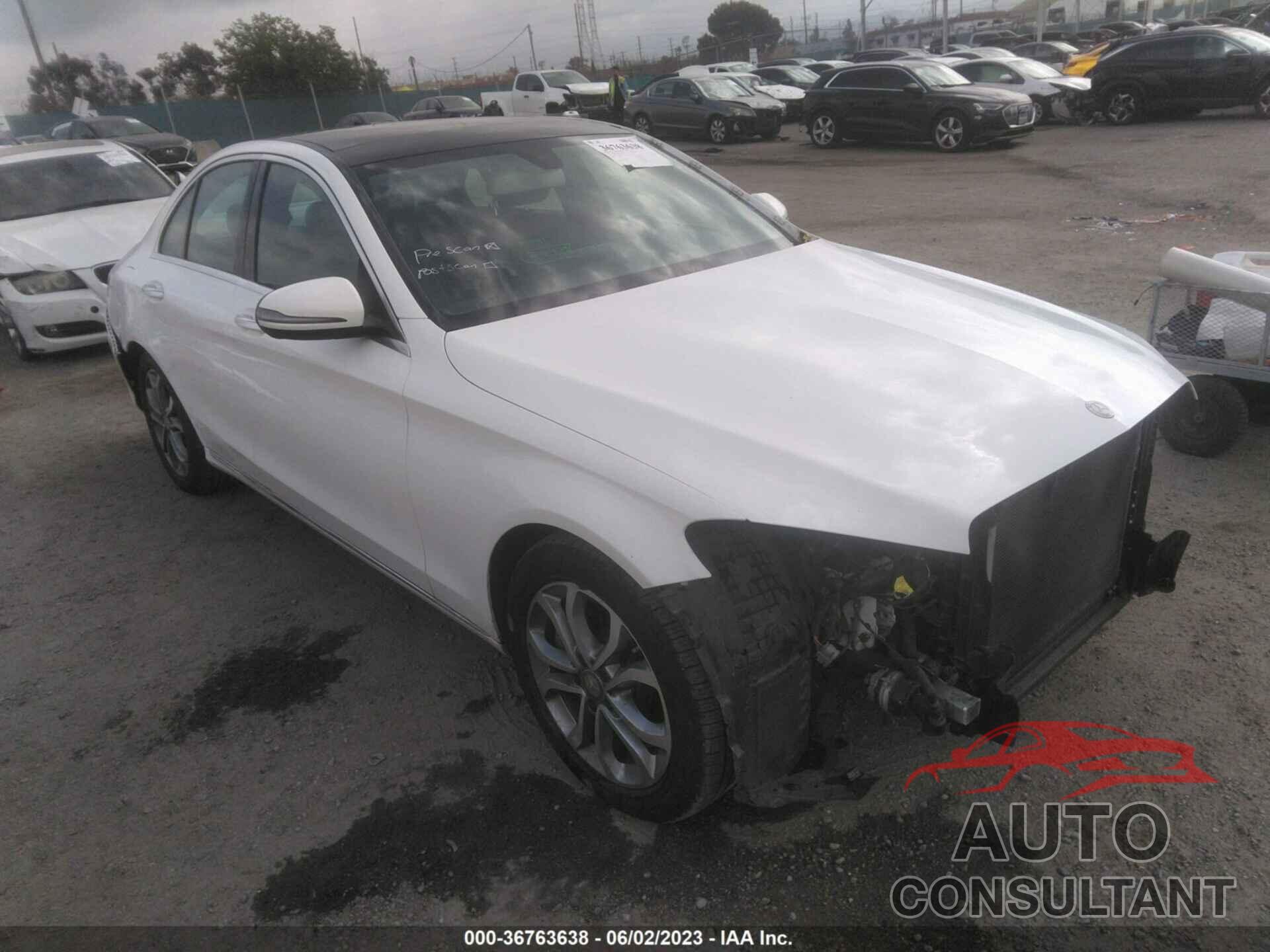 MERCEDES-BENZ C-CLASS 2016 - 55SWF4JB7GU105547