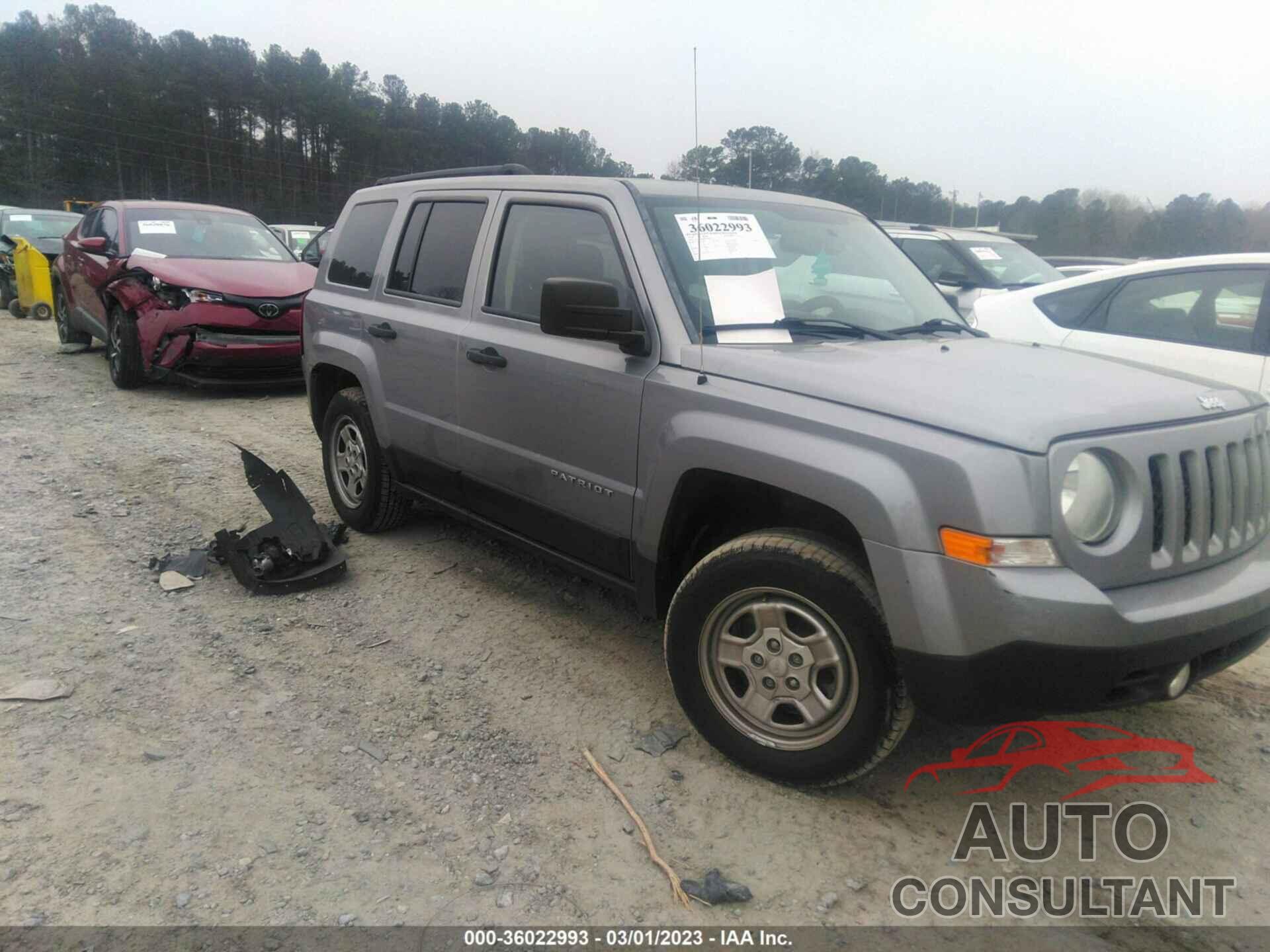 JEEP PATRIOT 2016 - 1C4NJRBB4GD544655