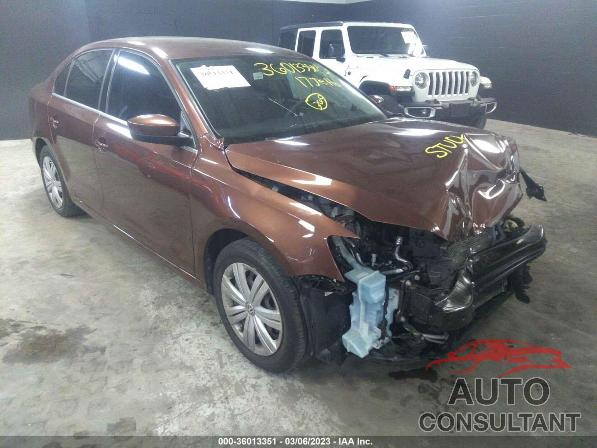 VOLKSWAGEN JETTA 2017 - 3VW2B7AJ4HM373096