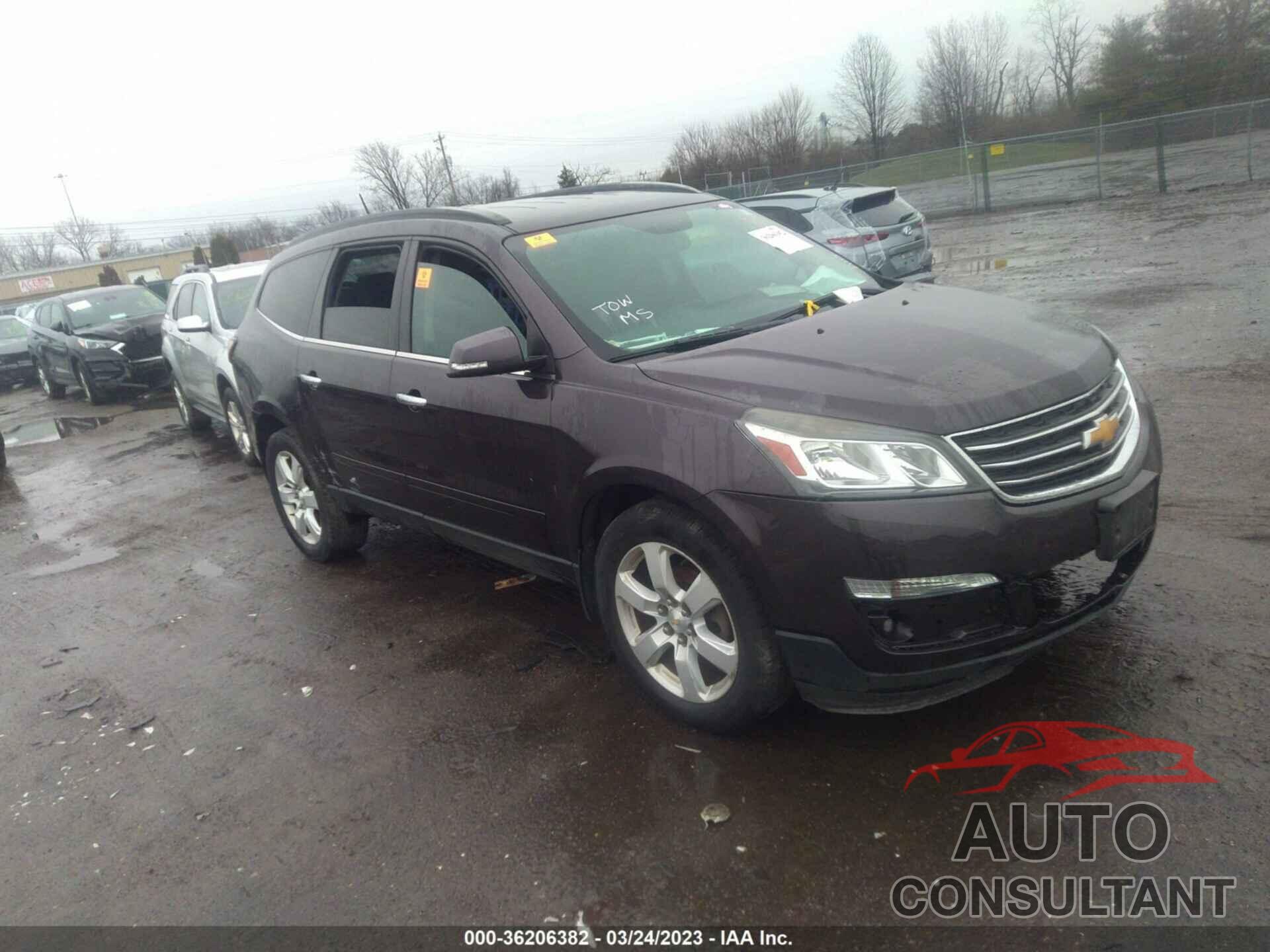 CHEVROLET TRAVERSE 2016 - 1GNKRGKD7GJ126598