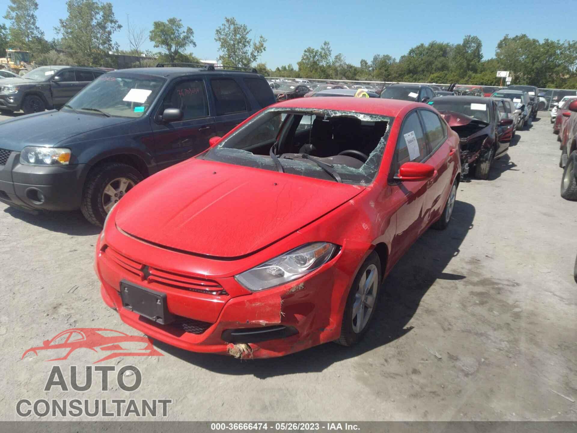 DODGE DART 2016 - 1C3CDFFAXGD796462