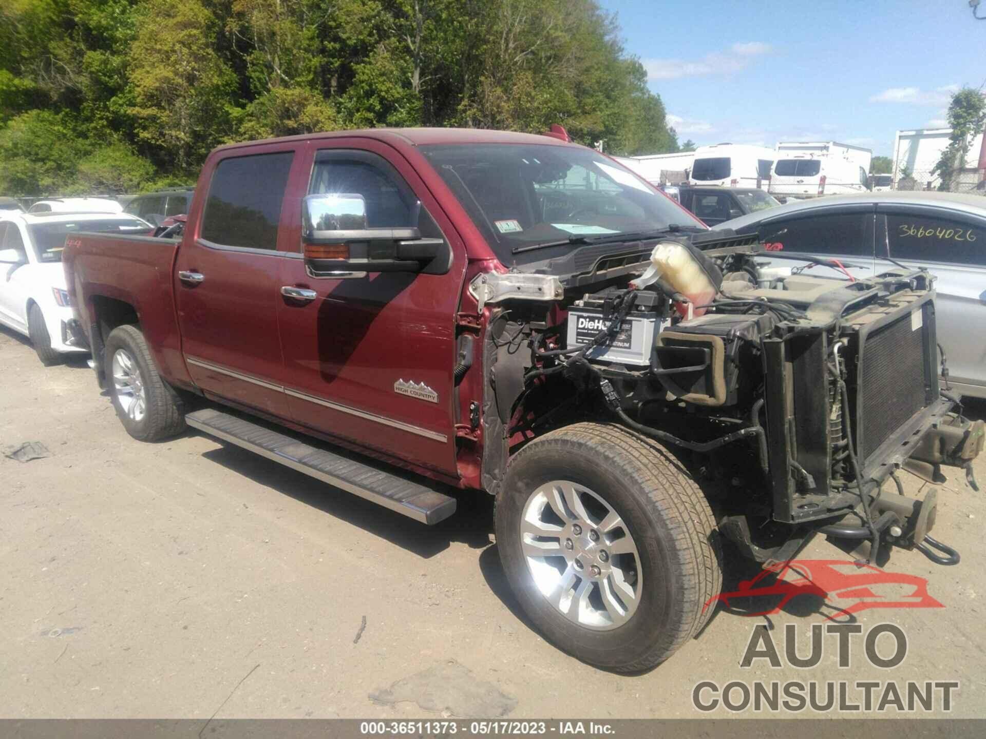 CHEVROLET SILVERADO 1500 2018 - 3GCUKTEC2JG225677