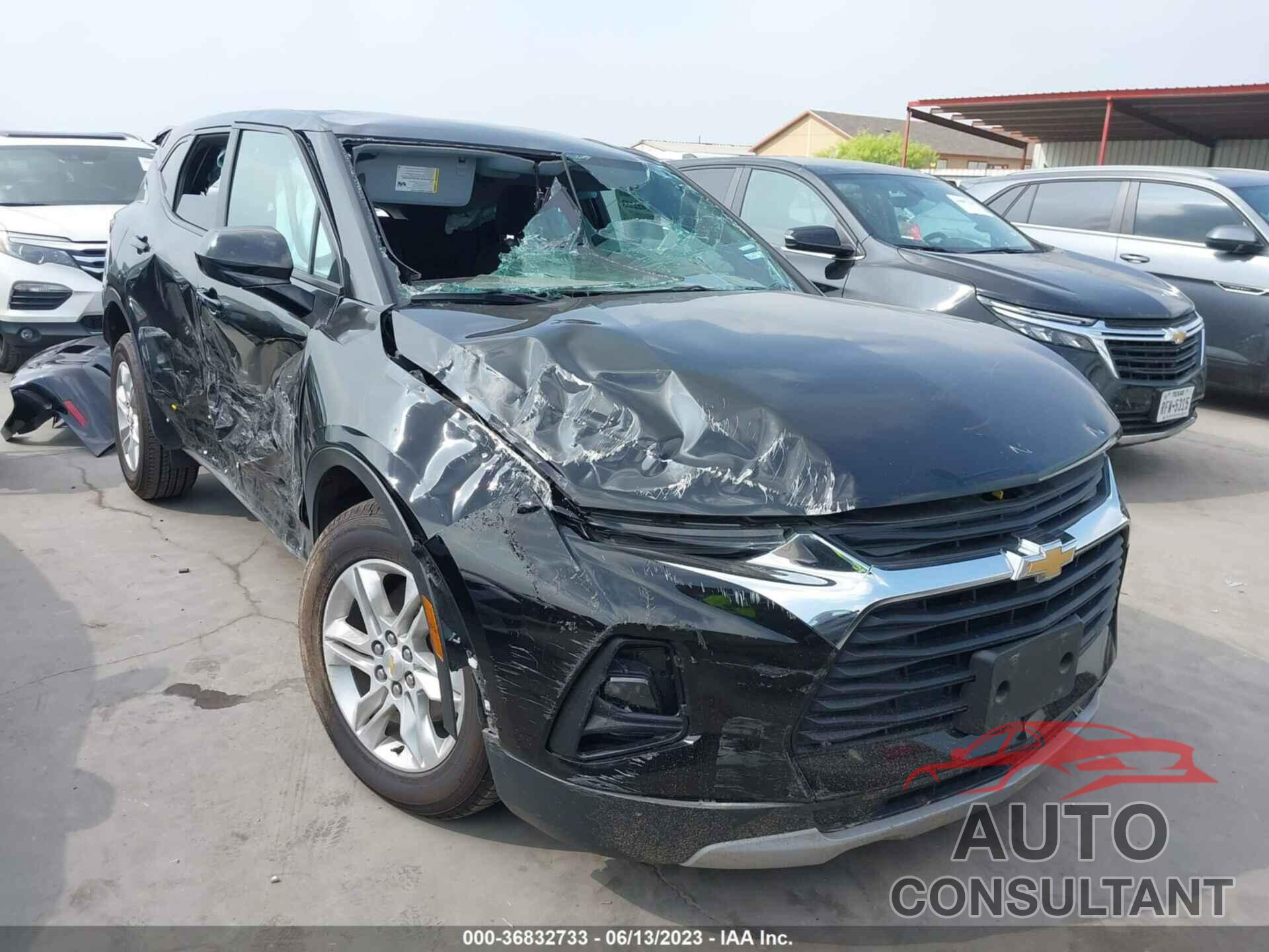 CHEVROLET BLAZER 2021 - 3GNKBCRS6MS504714