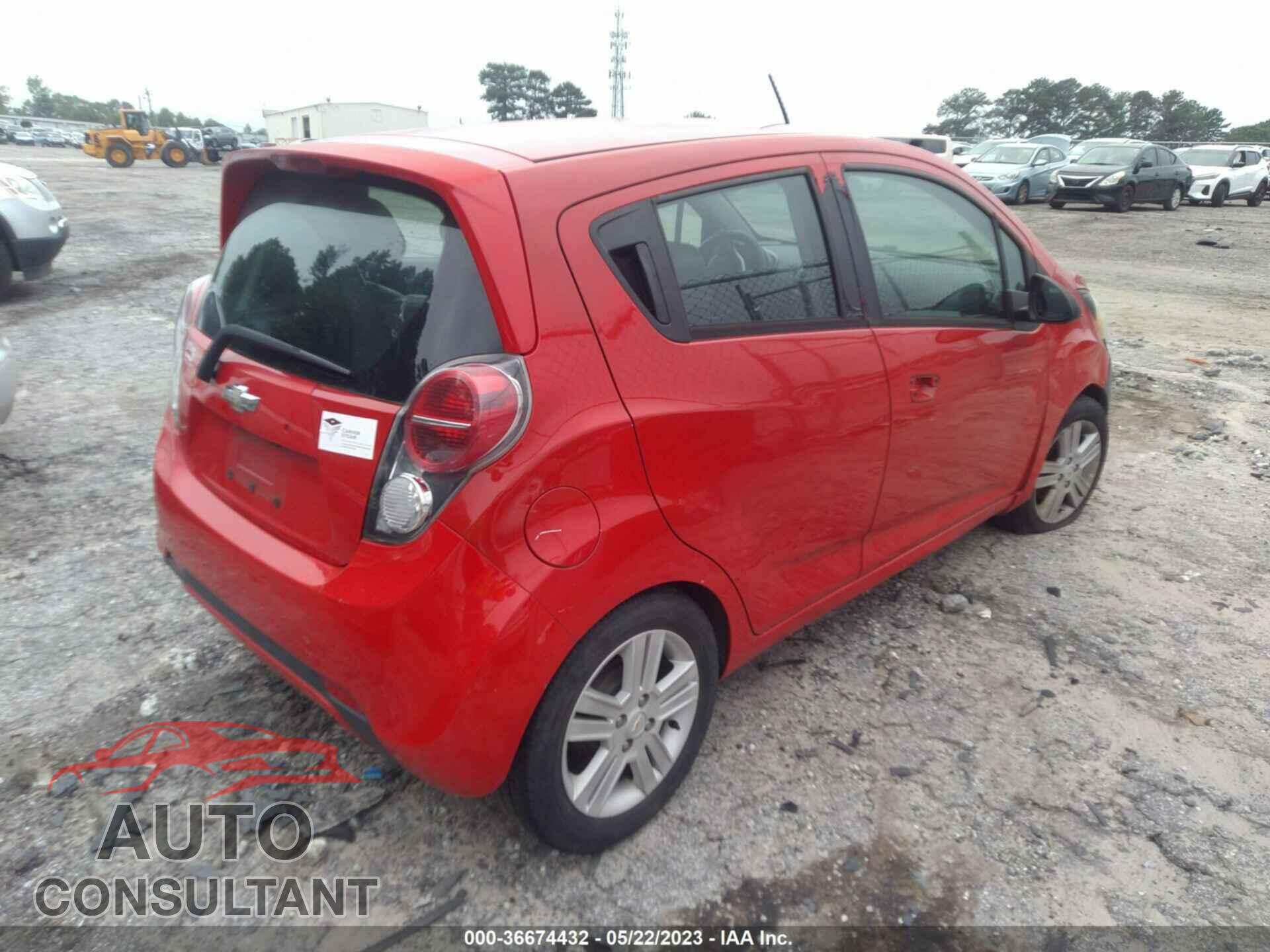 CHEVROLET SPARK 2015 - KL8CB6S96FC709750
