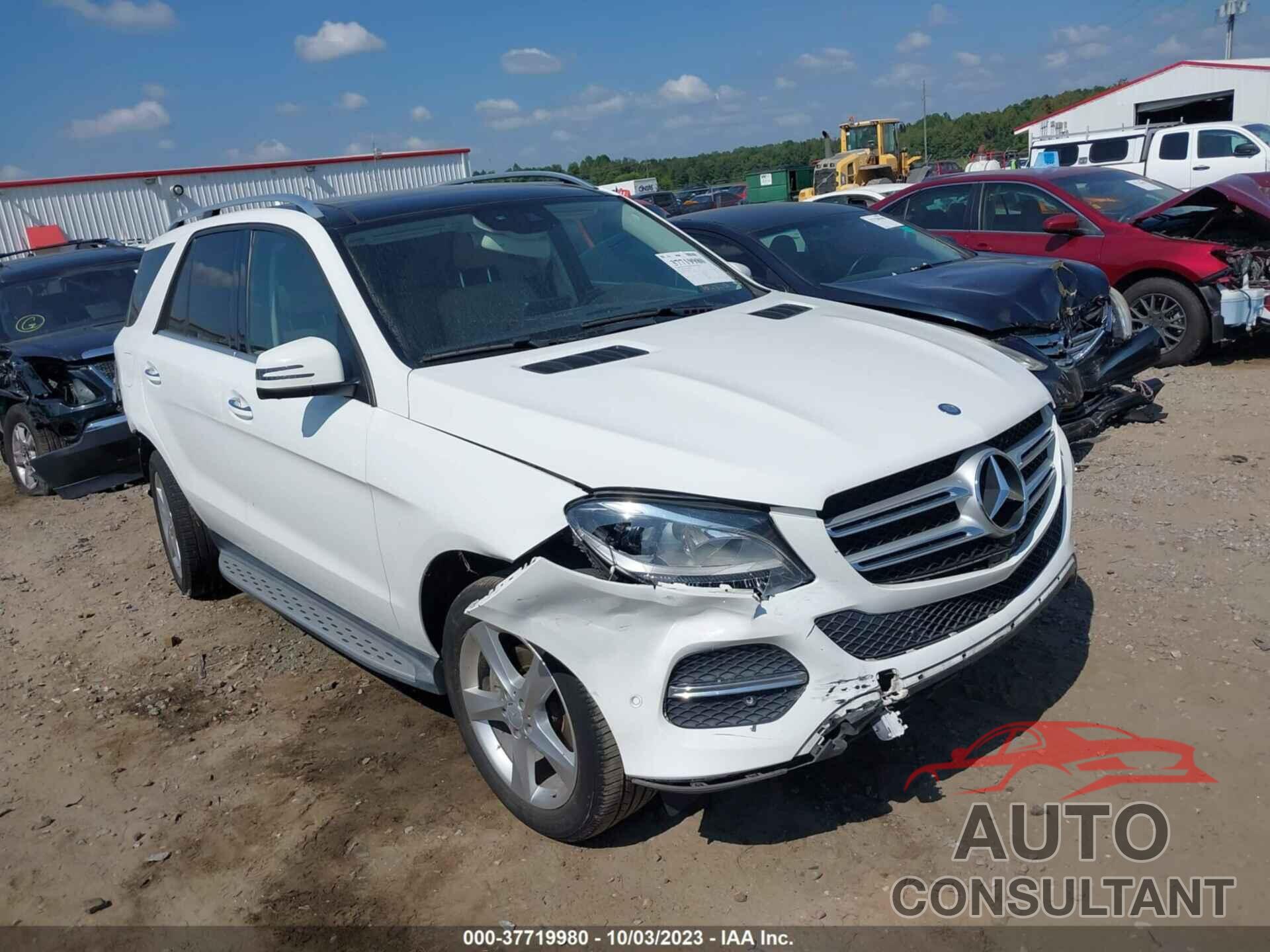 MERCEDES-BENZ GLE 350 2016 - 4JGDA5JB0GA775328