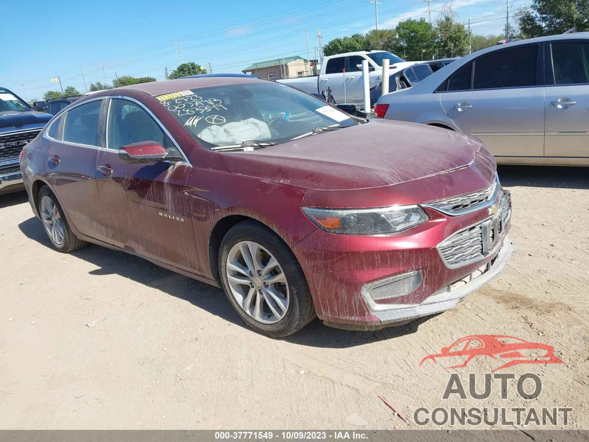 CHEVROLET MALIBU 2016 - 1G1ZE5ST0GF283349