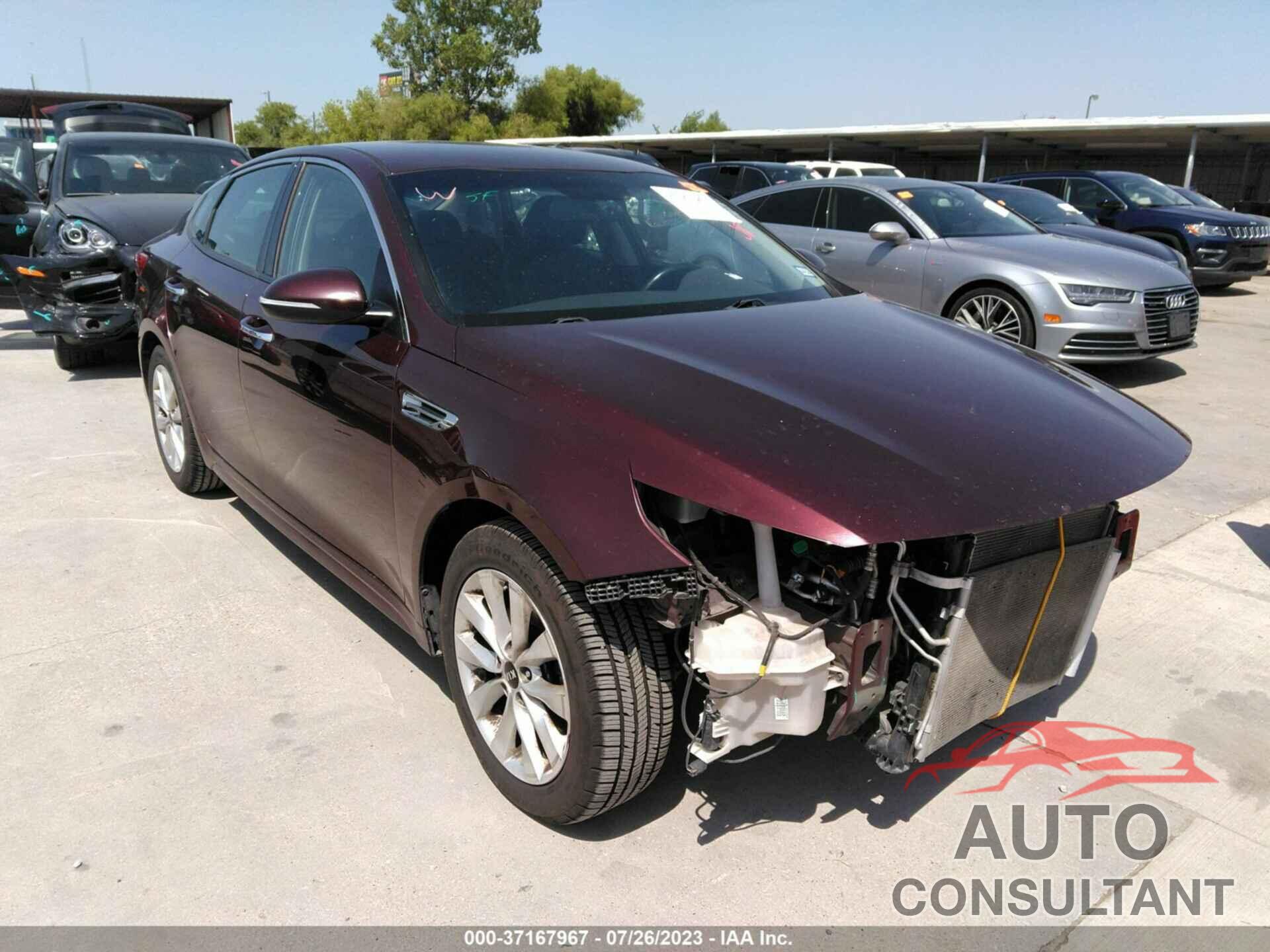 KIA OPTIMA 2016 - 5XXGU4L36GG120376